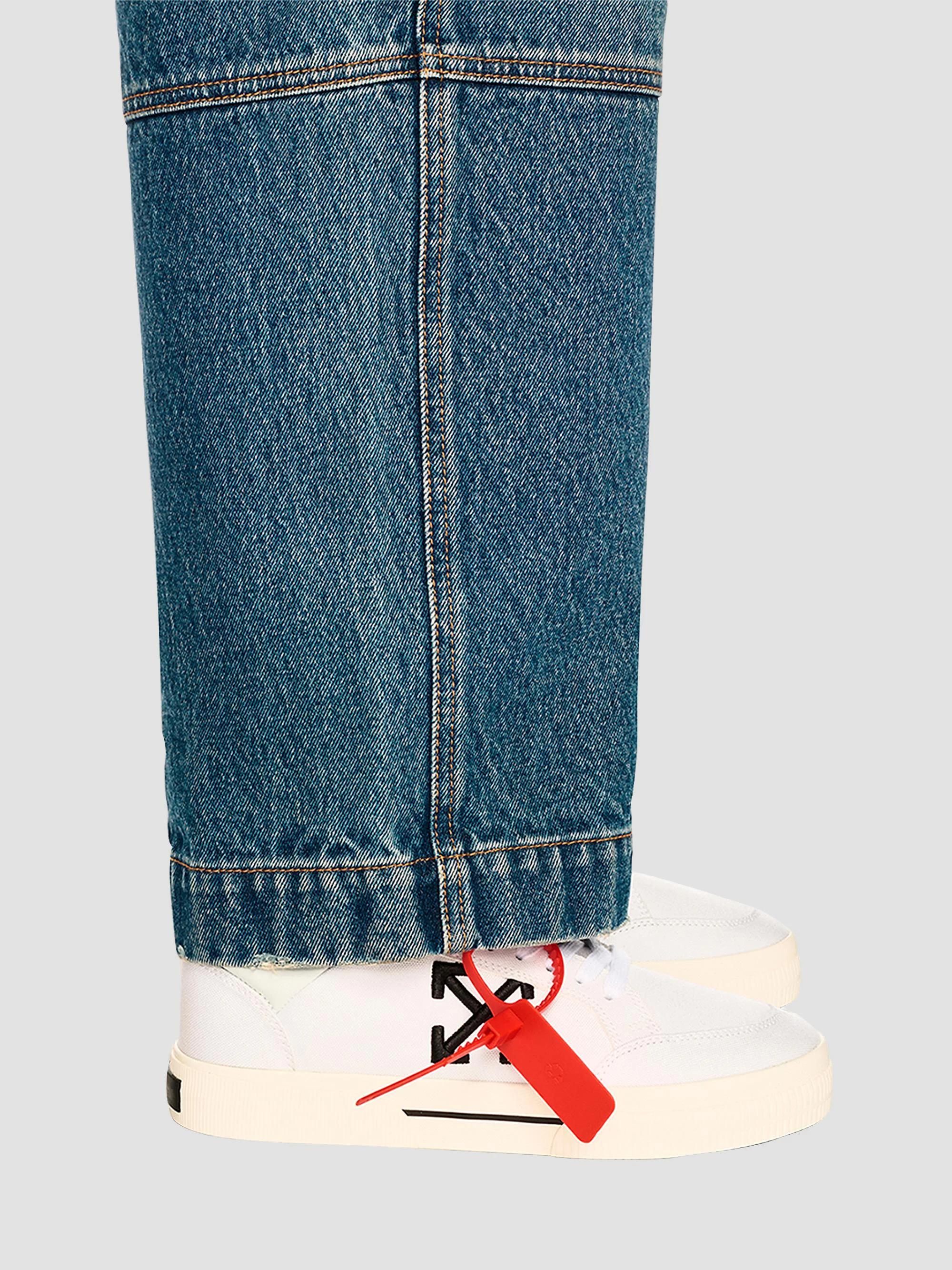 Off-White Vulcanized Canvas Low-Top Sneakers | Saks Fifth Avenue