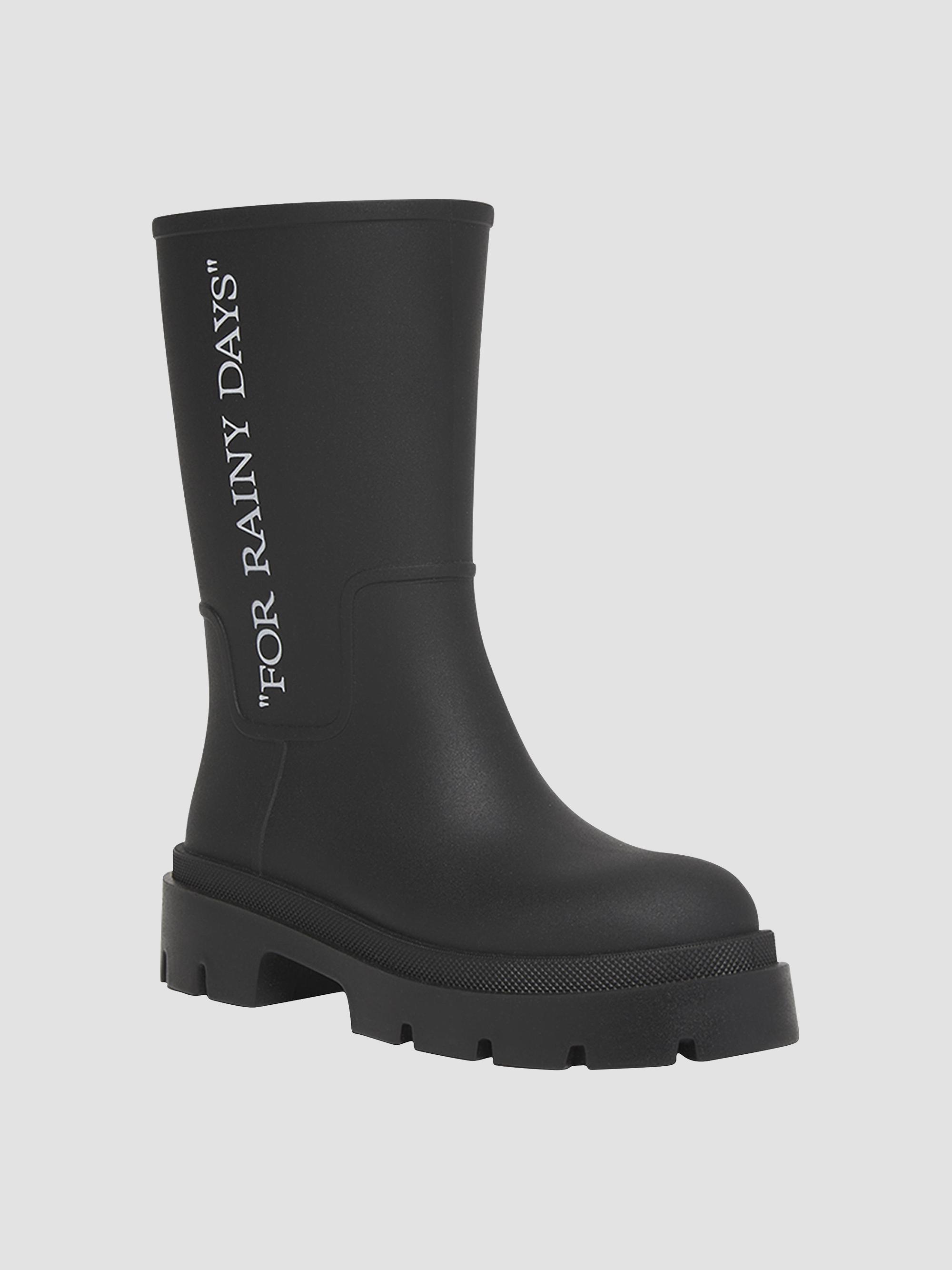 Reboot Graphic Rain Boots