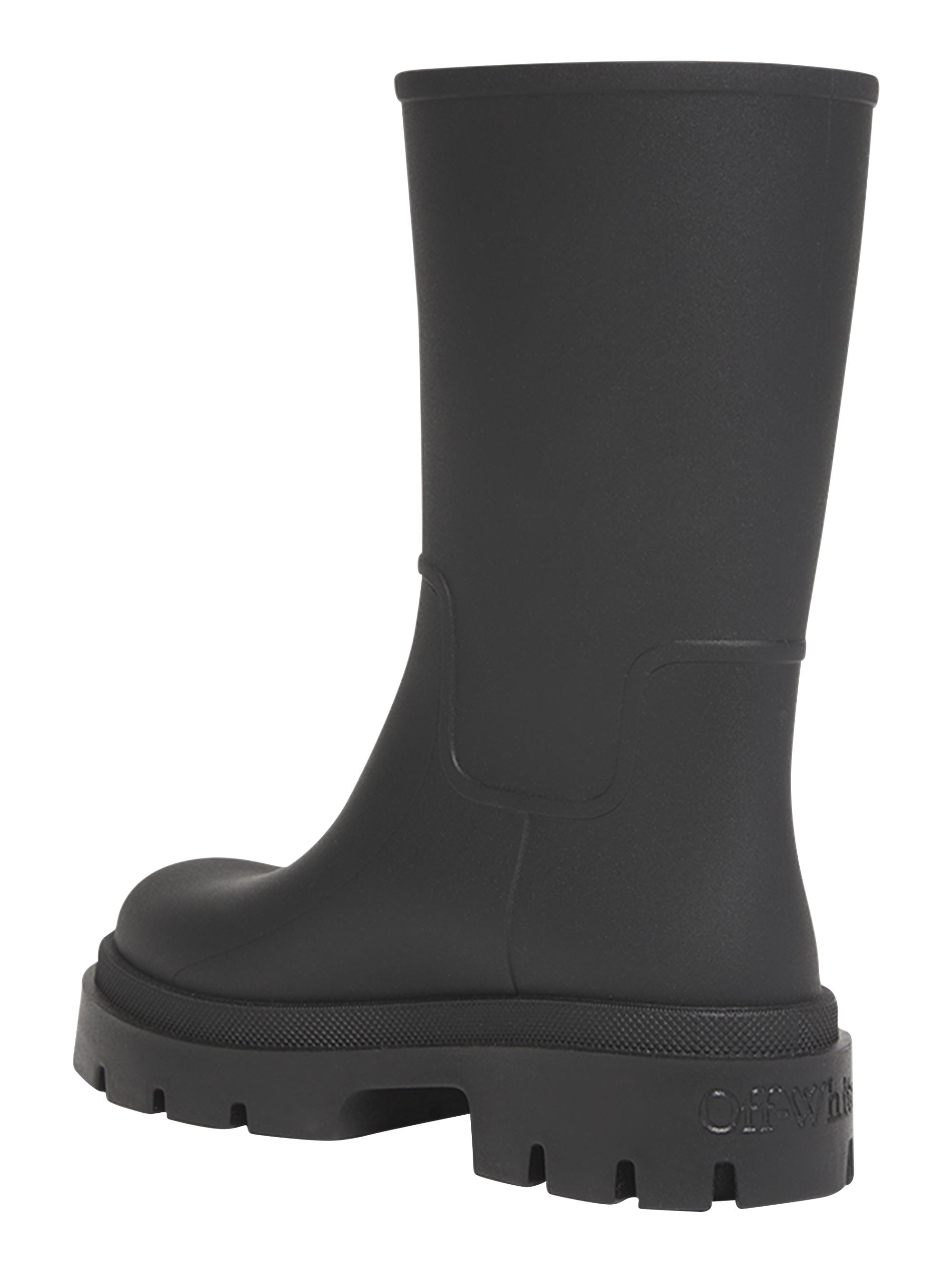 Off-White Reboot Graphic Rain Boots | Saks Fifth Avenue