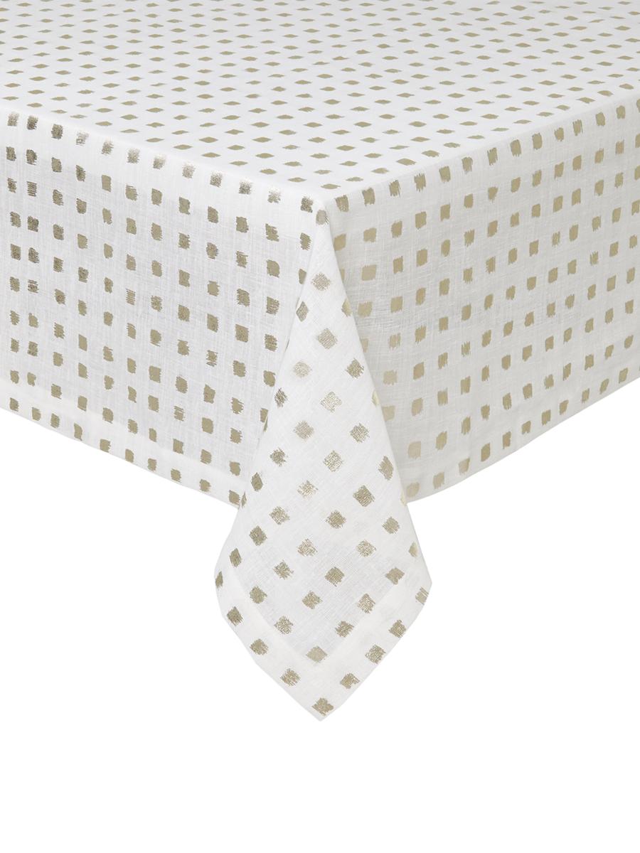 Mode Living Antibes Gold Foil Tablecloth | Saks Fifth Avenue