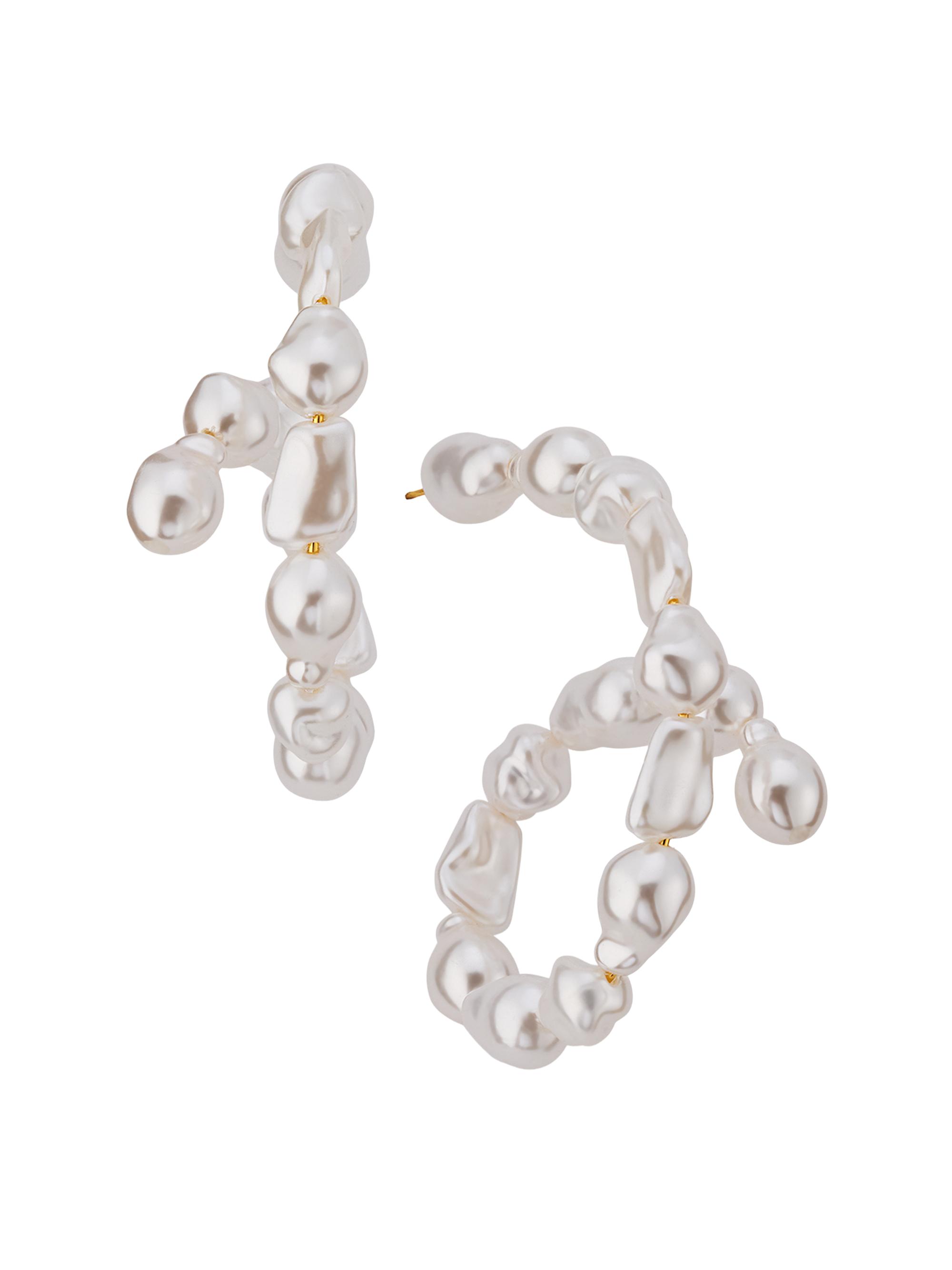 Cult Gaia Women's Kiara Imitation Pearl & Goldtone Drop Earrings - Pearl