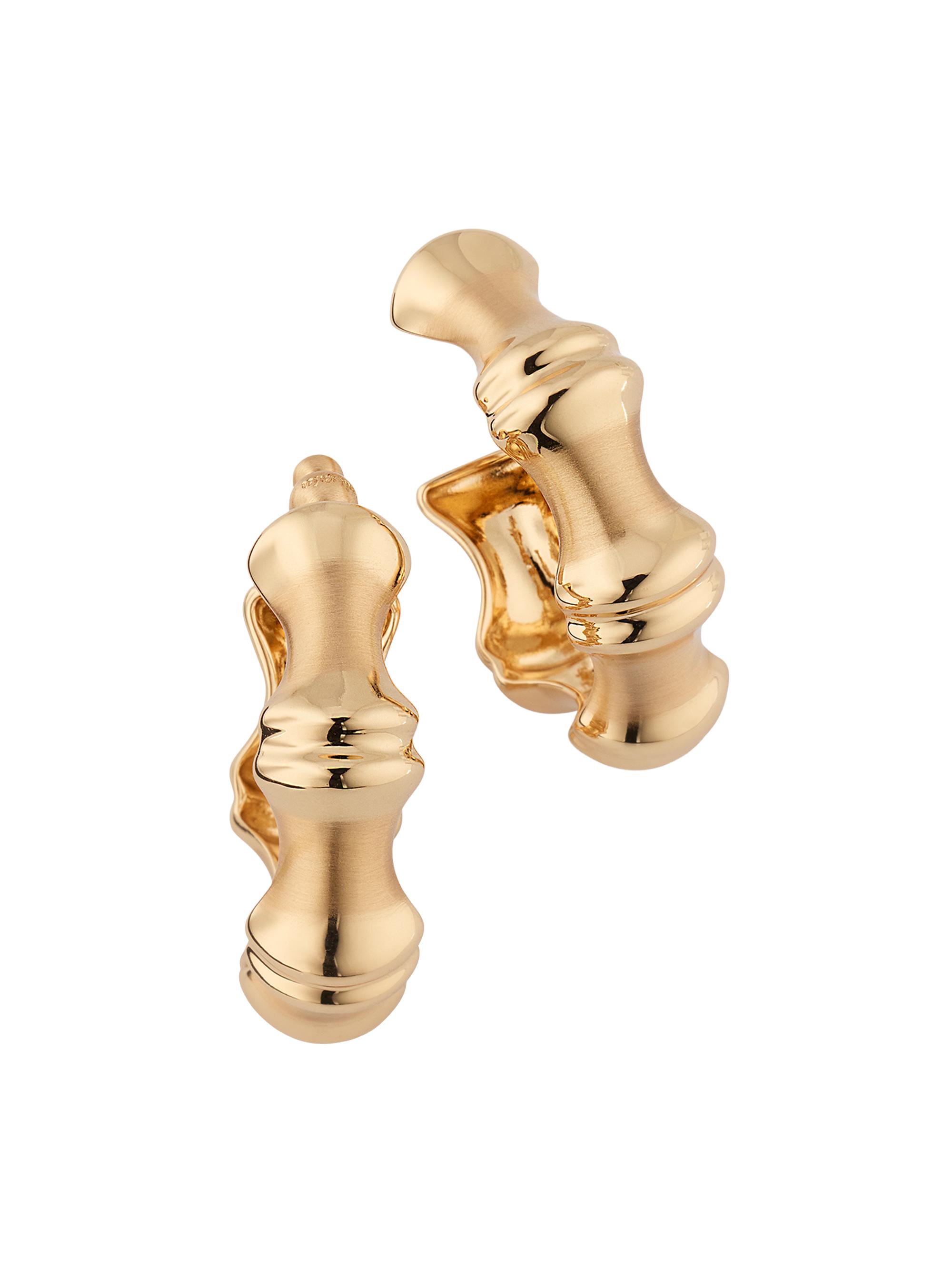 Cult Gaia Women's Bambu Goldtone Hoops - Gold