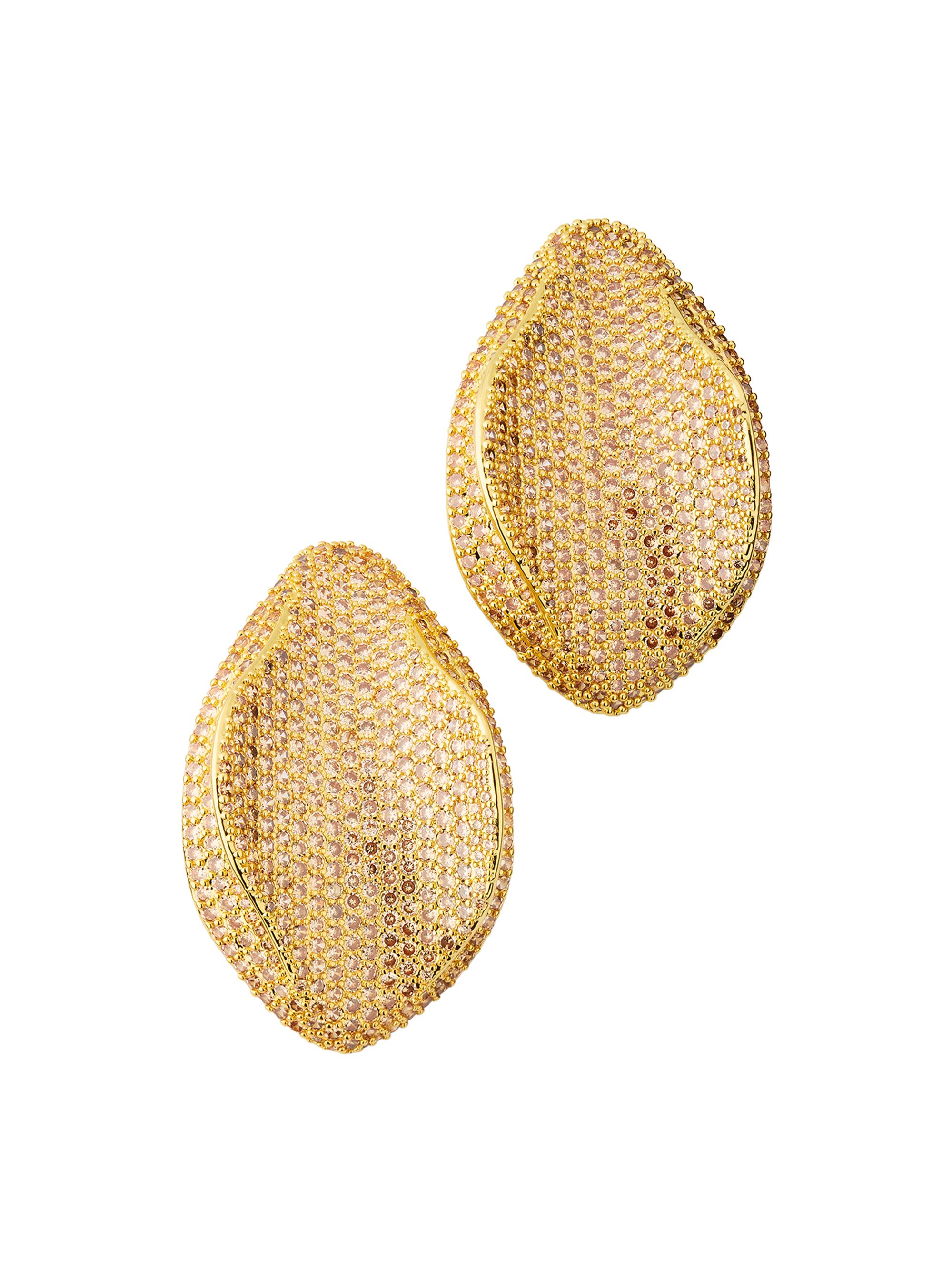 Cult Gaia Women's Erin Plastic Crystal & Goldtone Stud Earrings - Gold