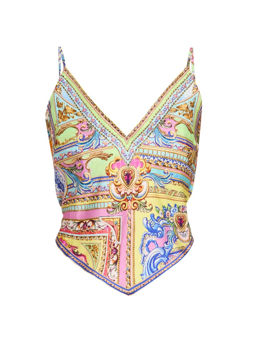 Camilla Spirit of Santa Maria Tie-Back Camisole | Saks Fifth Avenue