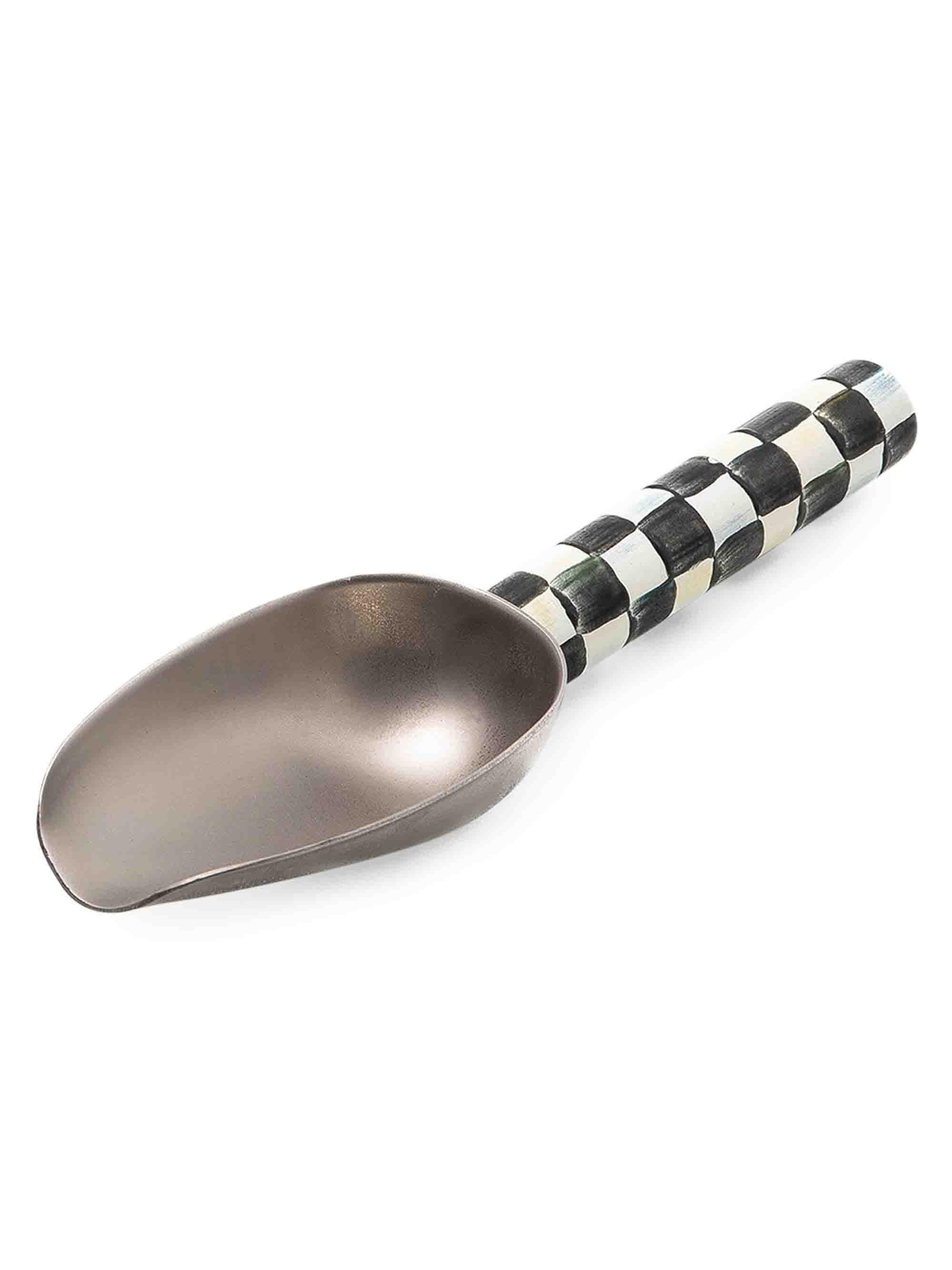 MacKenzie-Childs Courtly Check Enamel Scoop, Small