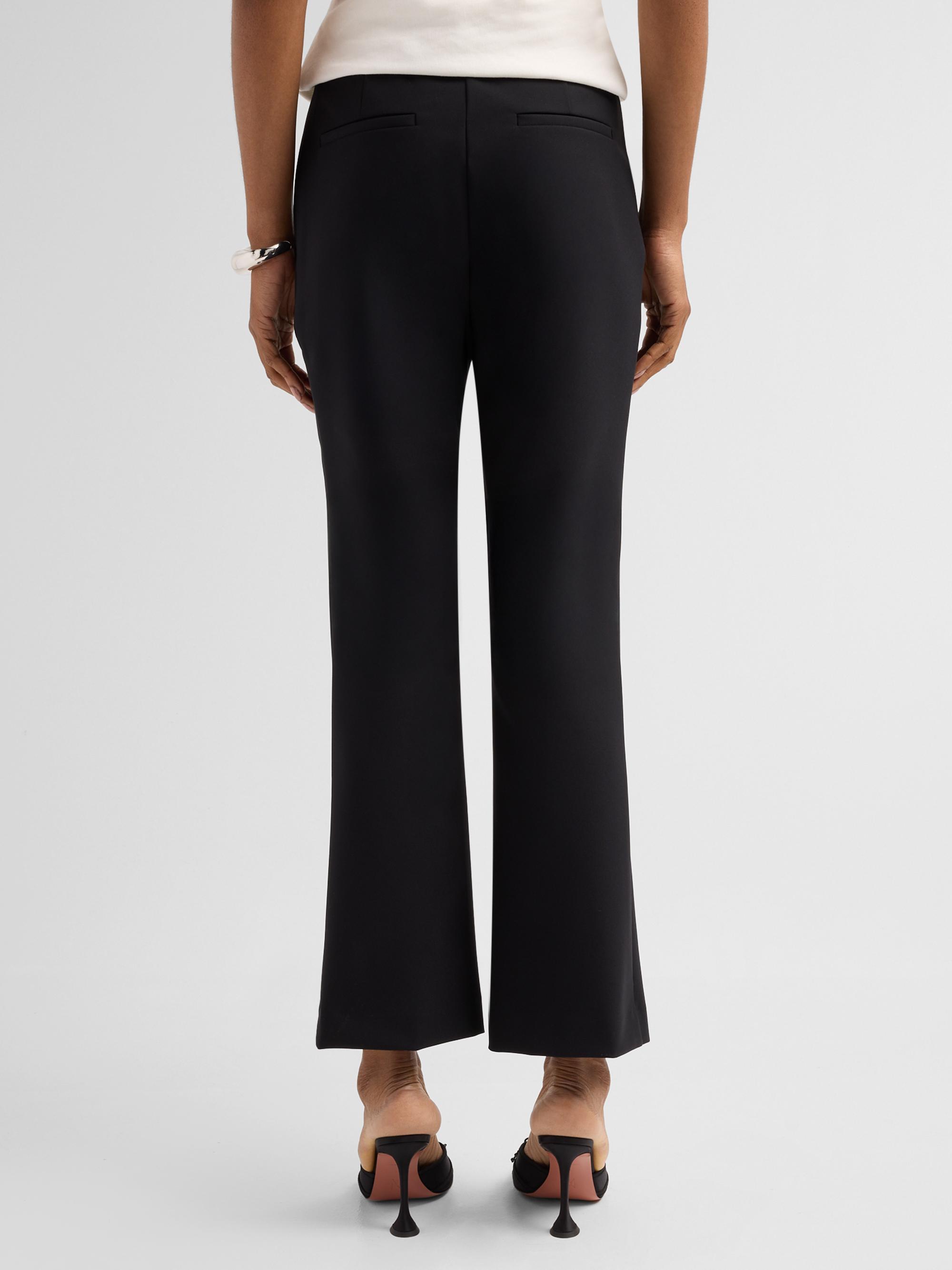 SIMKHAI Women's Michelle Crop Pants - Black | Thumbnail 3