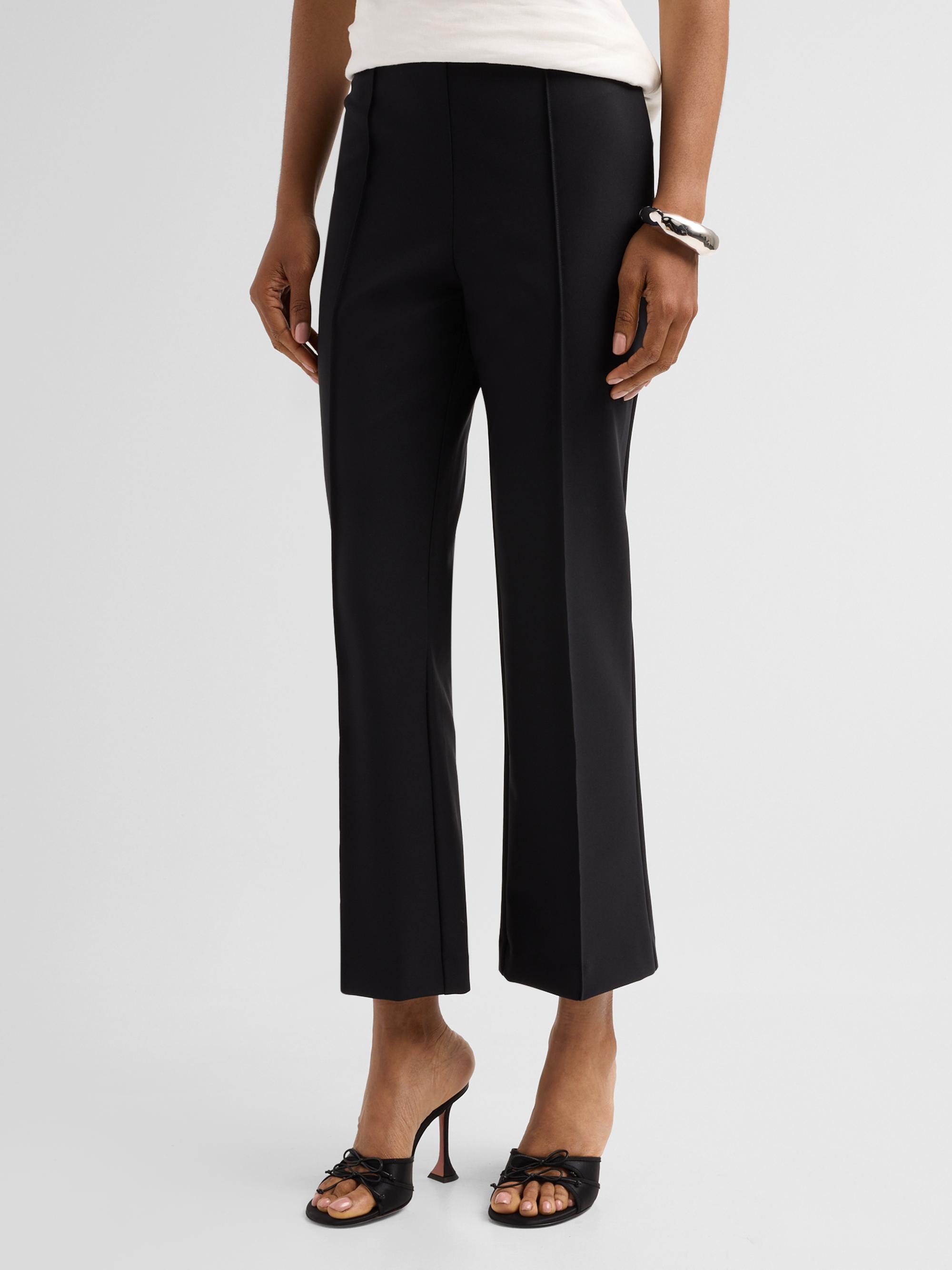 SIMKHAI Women's Michelle Crop Pants - Black | Thumbnail 4