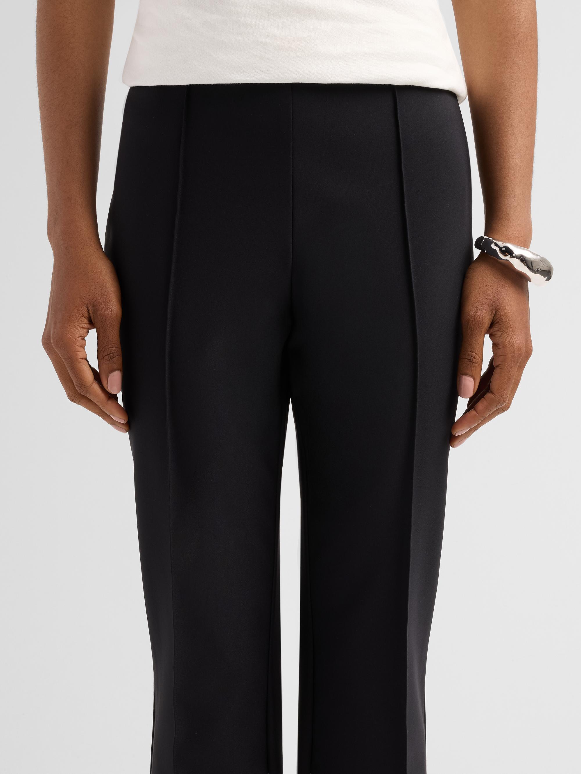 SIMKHAI Women's Michelle Crop Pants - Black | Thumbnail 5