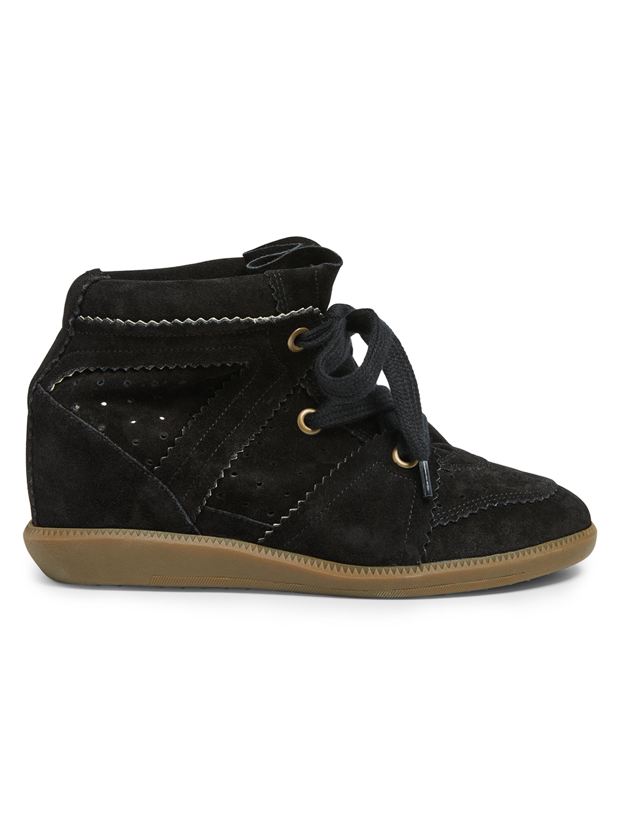 Isabel Marant Bekett 50MM Suede High-Top Sneakers | Saks