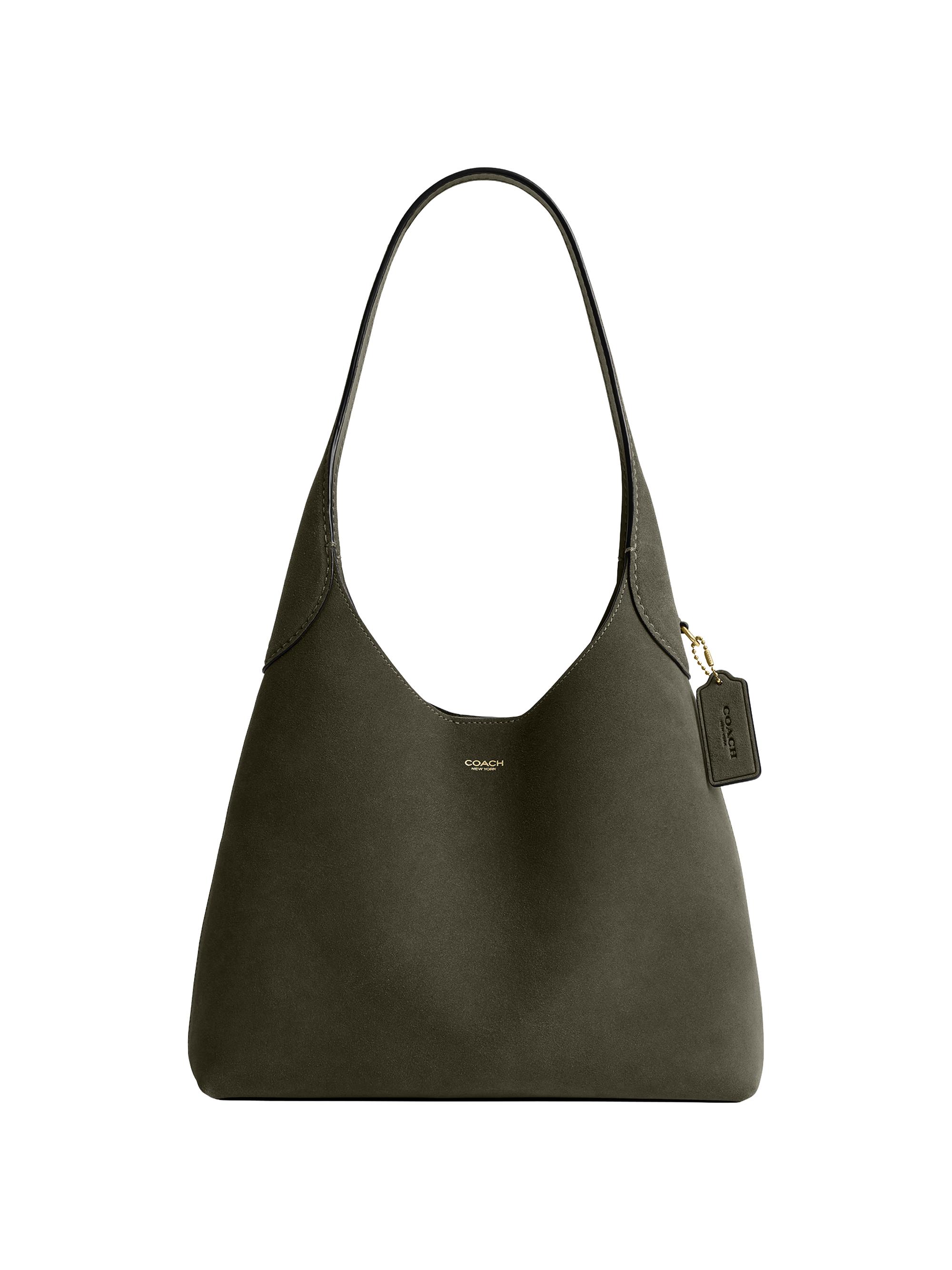 COACH Brooklyn Suede Shoulder Bag 28 | Saks Fifth Avenue