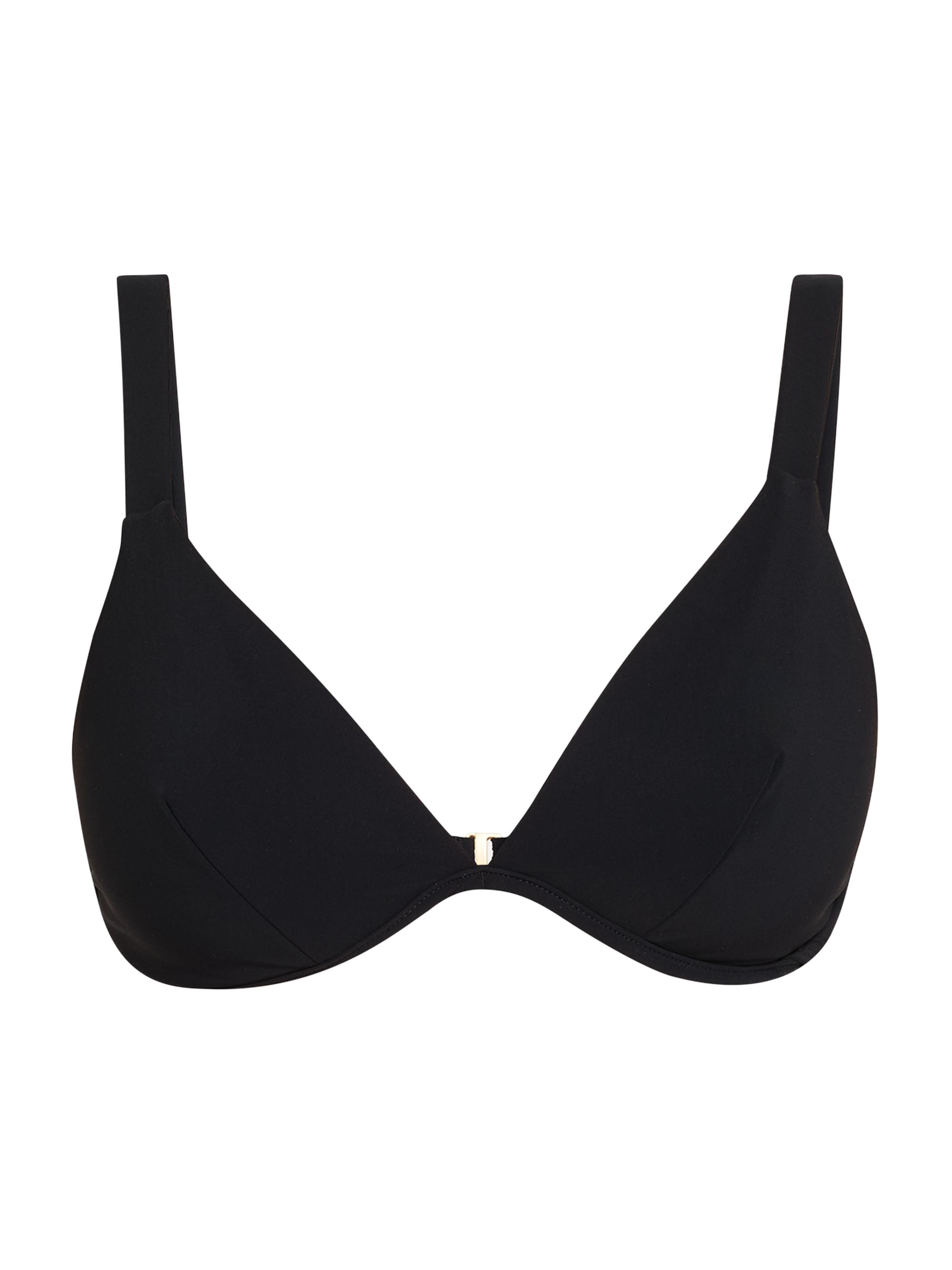 JETS Australia Women's Underwire Bikini Top - Black Pattern