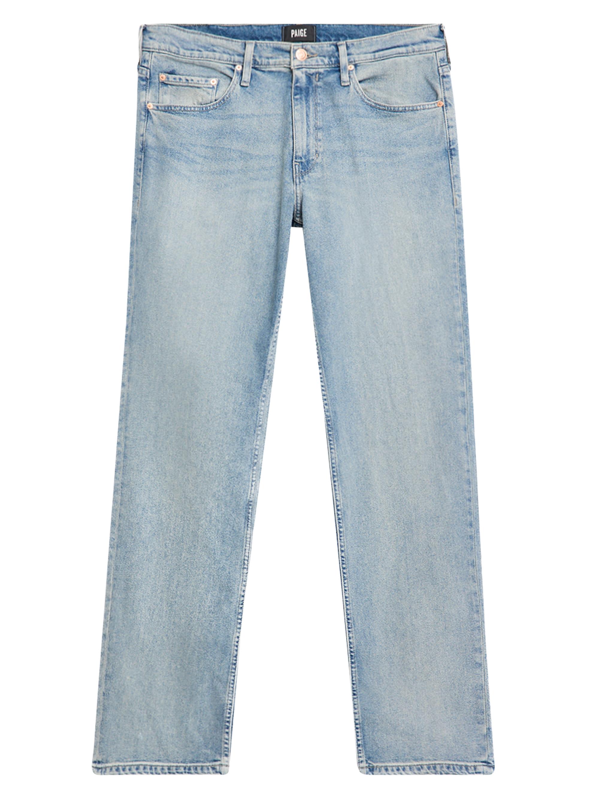 Paige Men's Doheny Relaxed Straight-Leg Jeans - Medium Blue
