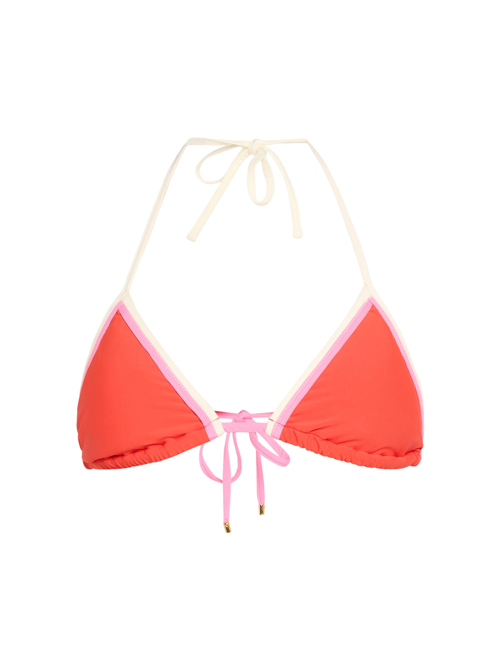 PQ Women's Thea Passion Triangle Bikini Top - Red