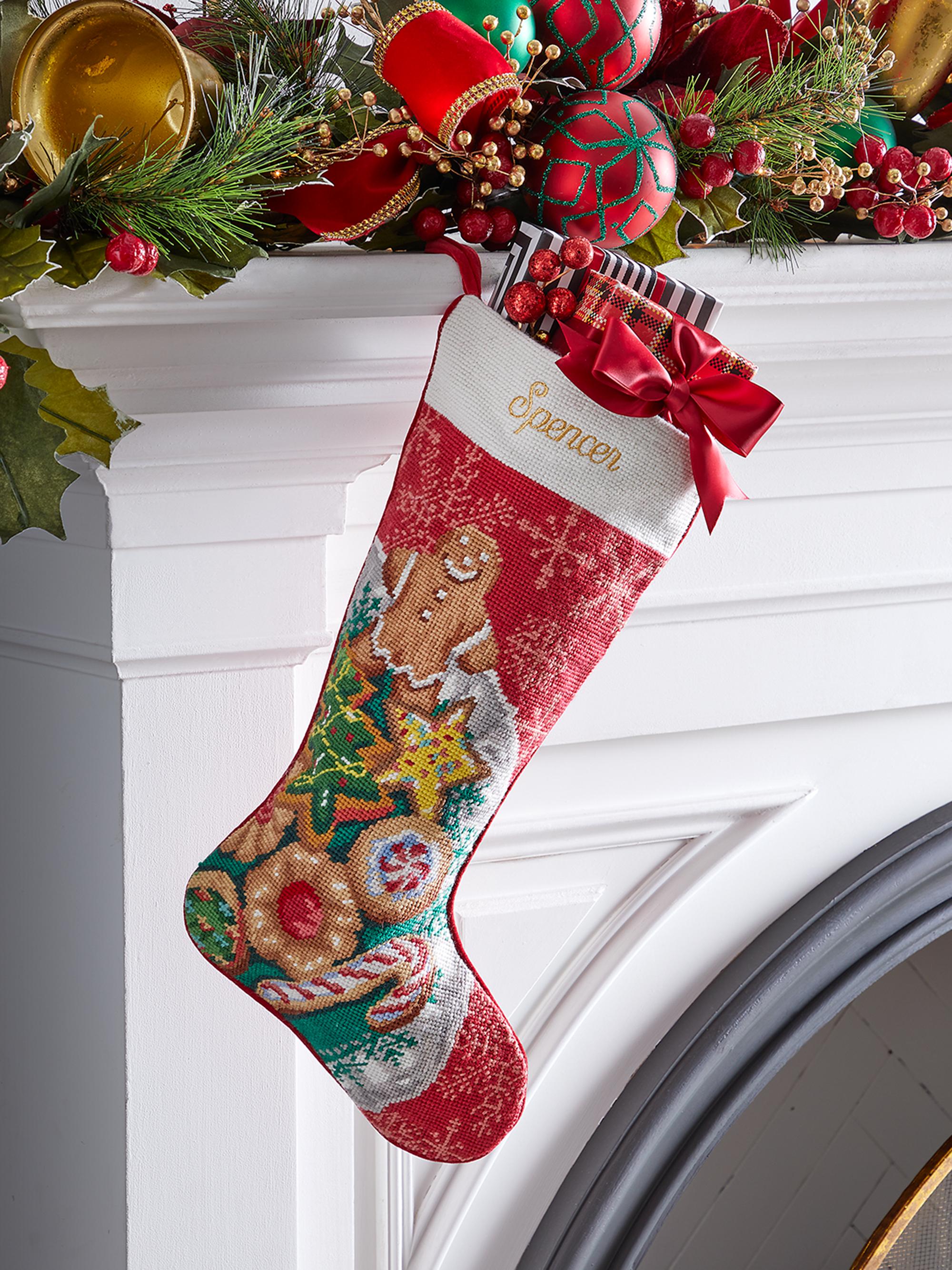 Sudha Pennathur Retro Cookies Holiday Stocking