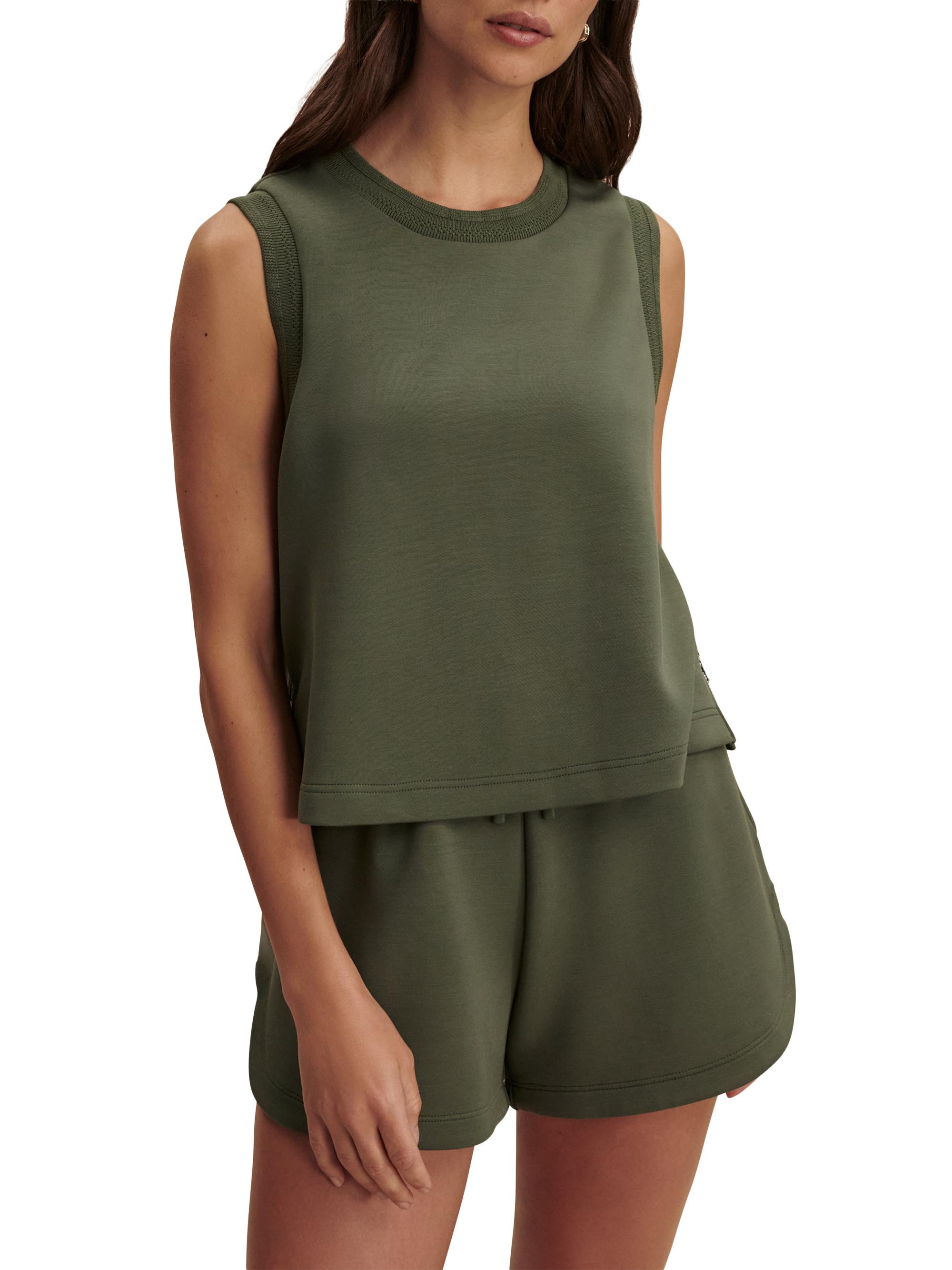 Varley Women's Shea Cropped Tank - Thyme | Thumbnail 3