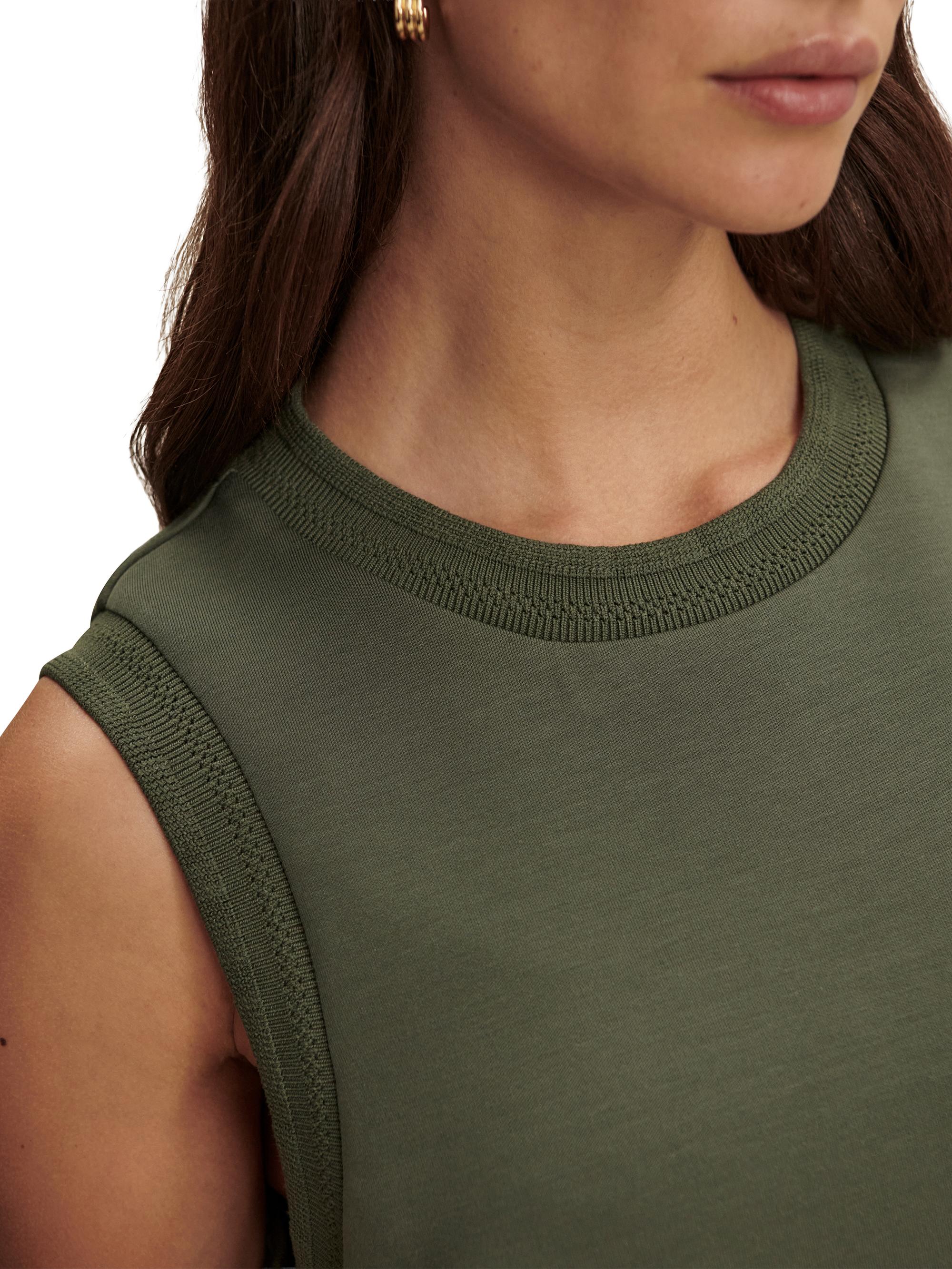 Varley Women's Shea Cropped Tank - Thyme | Thumbnail 7