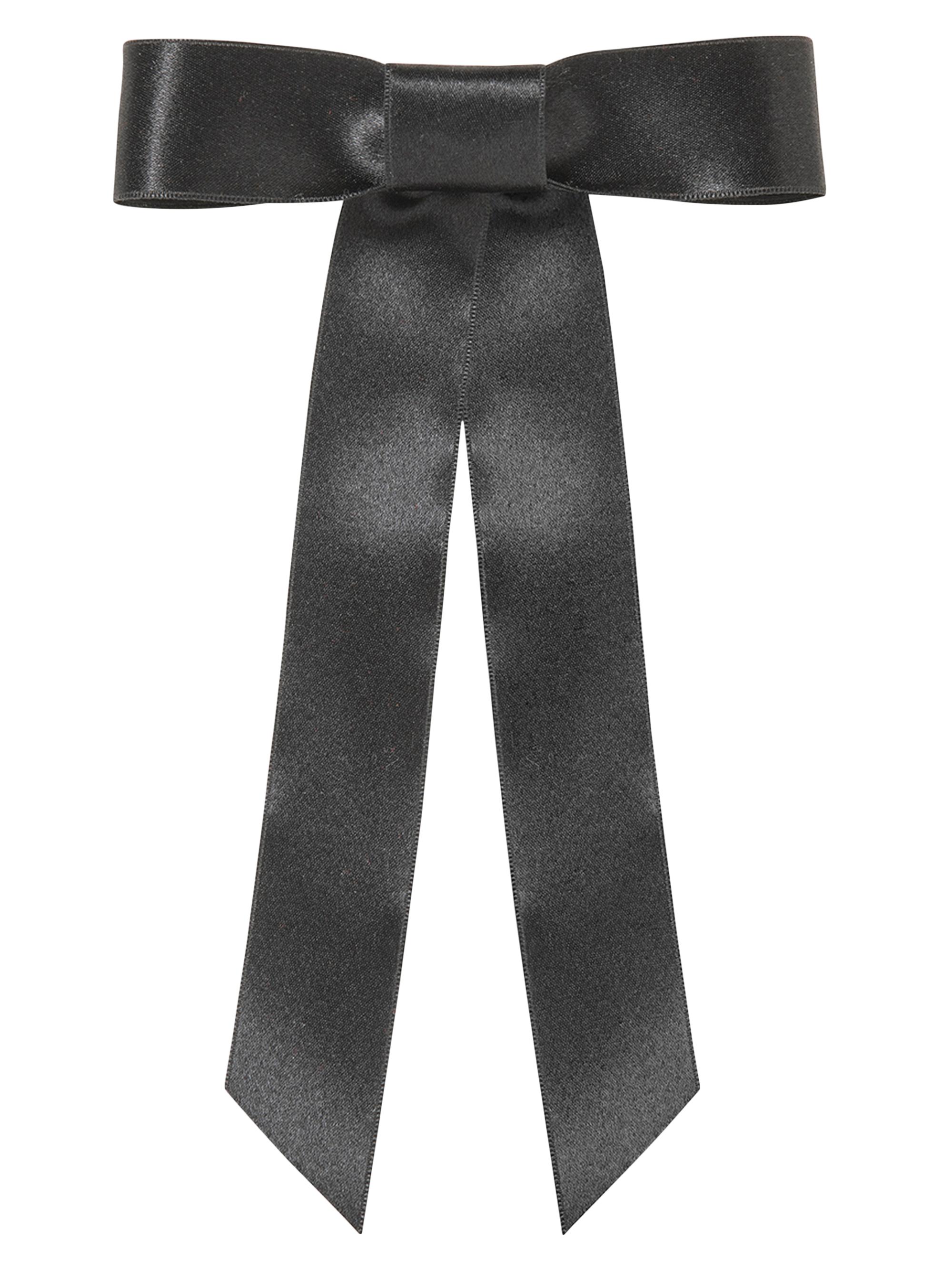 Jennifer Behr Women's Sasha Bow Silk Barrette - Black