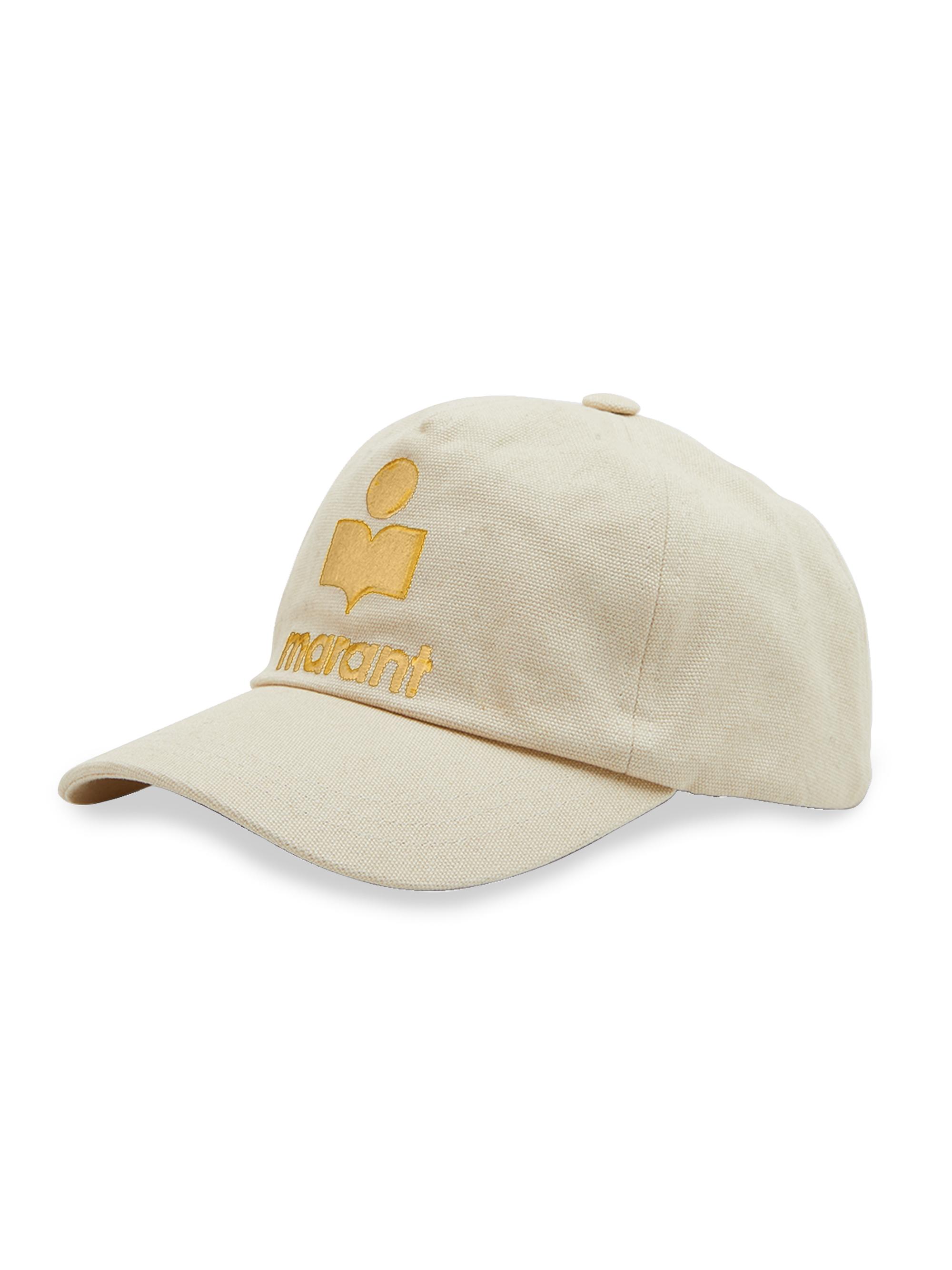 Isabel Marant Women's Tyron Cotton Baseball Cap - White Pattern