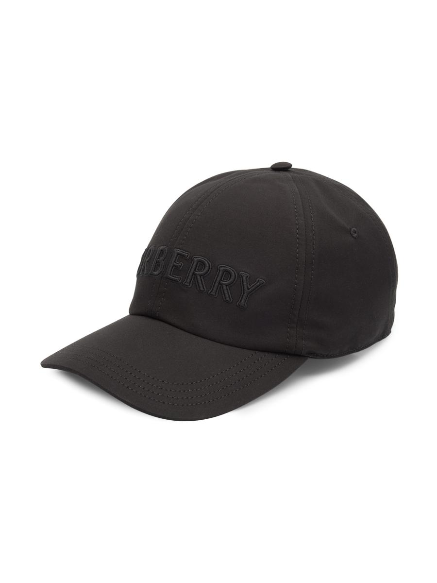 BURBERRY BASEBALL CAP BLACK バーバリー キャップ Burberry Embroidered Logo Baseball Cap | Saks Fifth Avenue