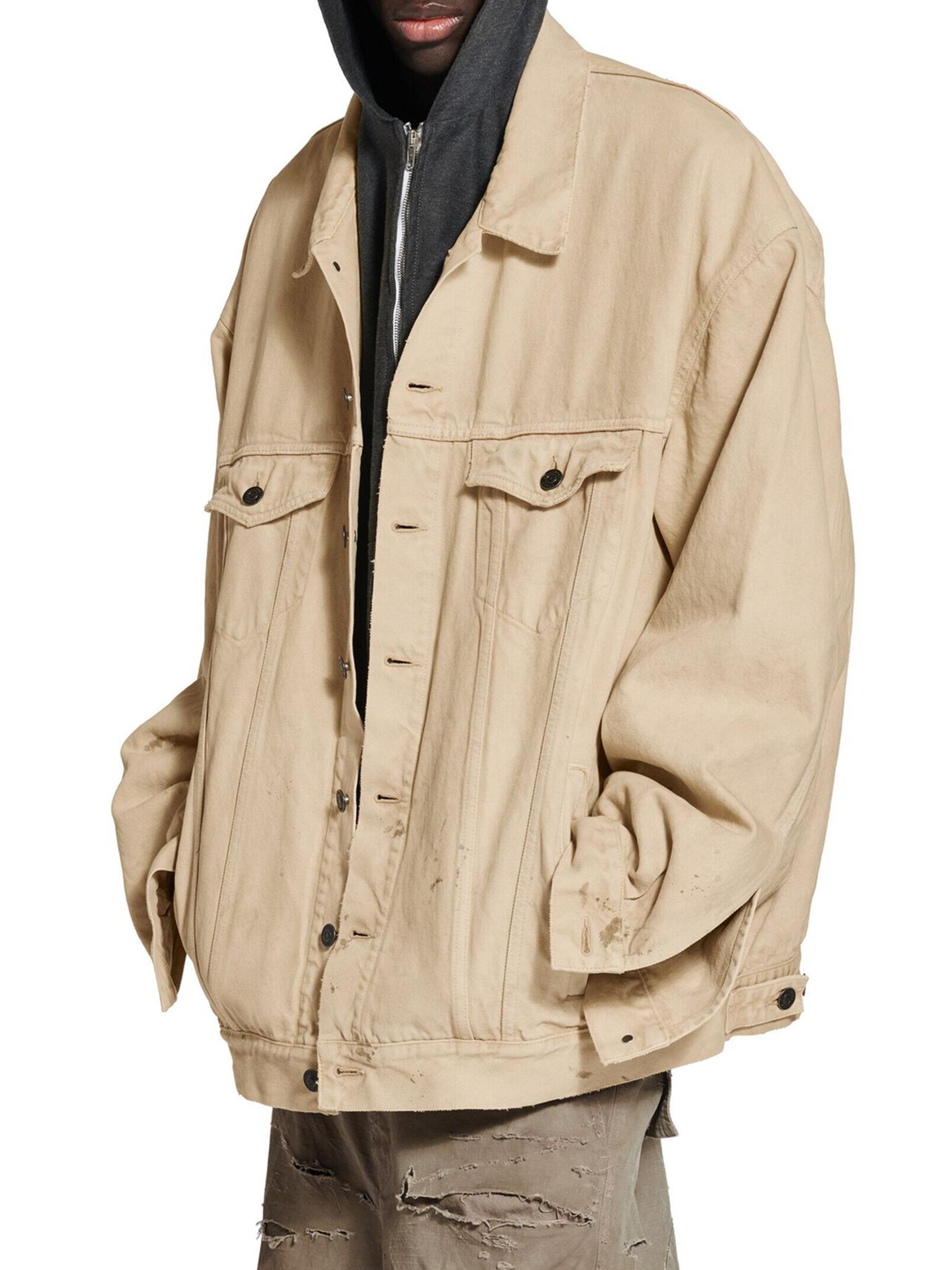 Balenciaga Oversized Denim Jacket | Saks Fifth Avenue