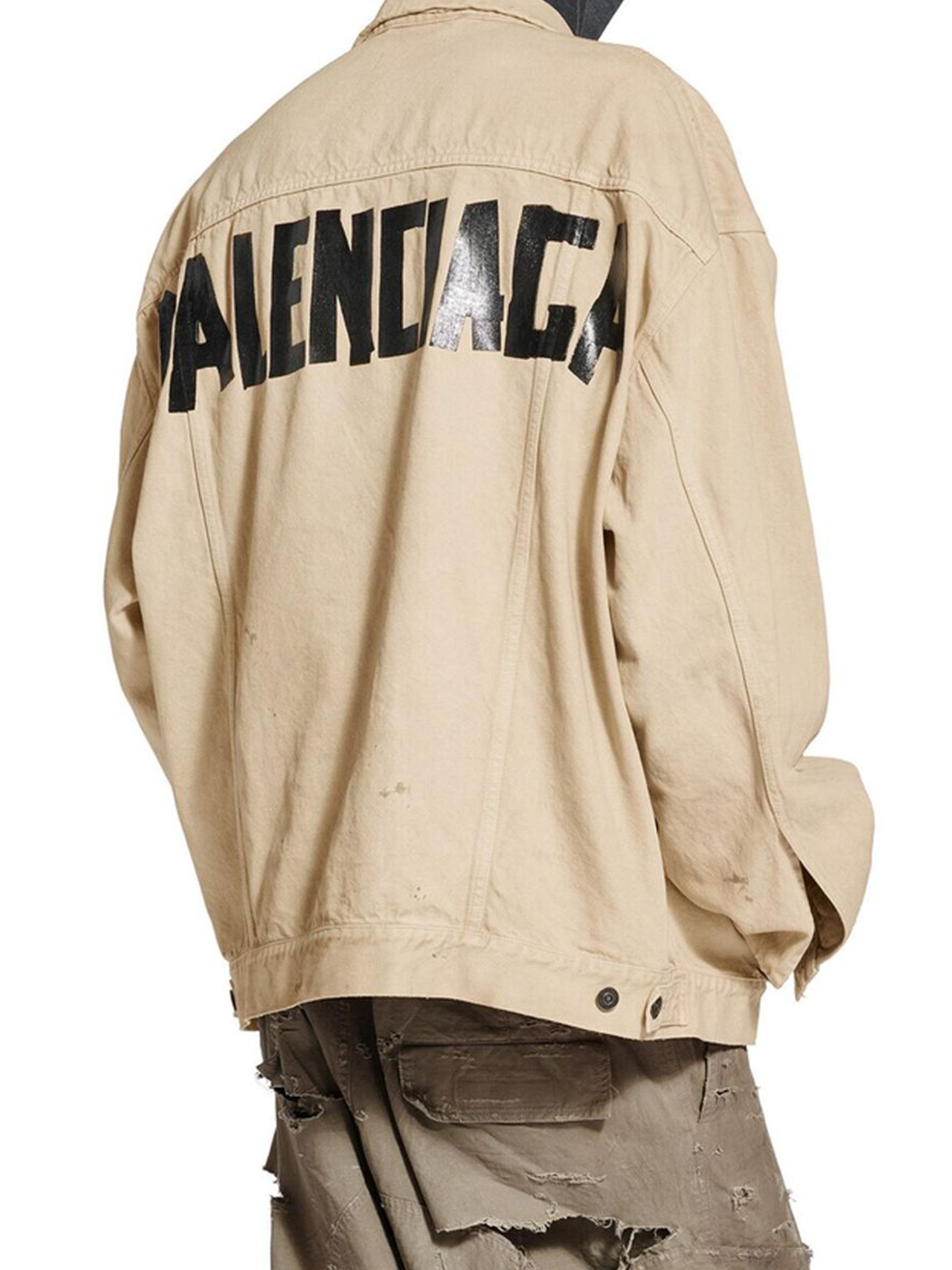 Balenciaga Oversized Denim Jacket | Saks Fifth Avenue