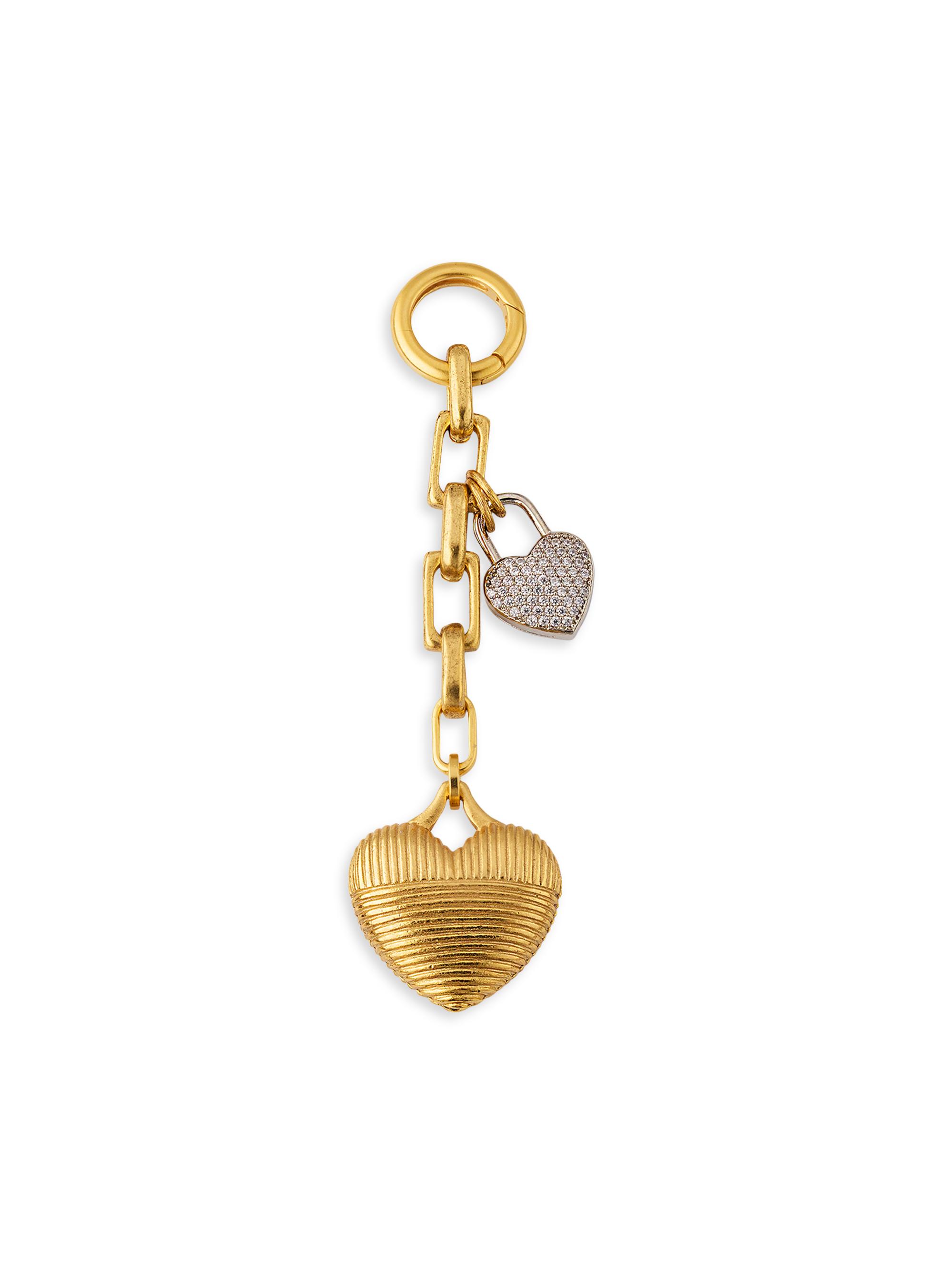 Elizabeth Cole Women's Mallory Crystal & 24K-Gold-Plated Bag Charm - Nocolor