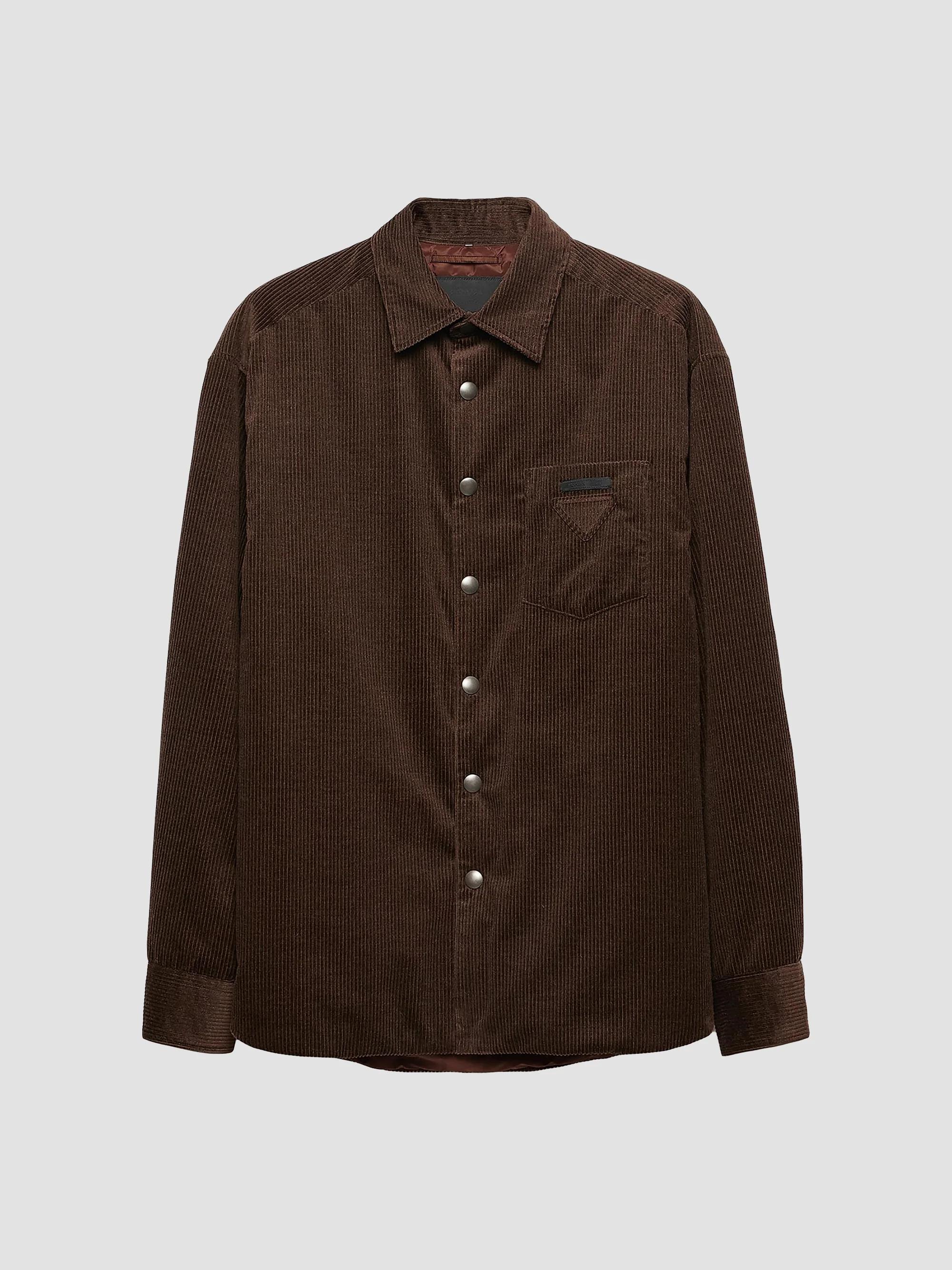 Prada Wool and Cashmere Shirt | Saks Fifth Avenue