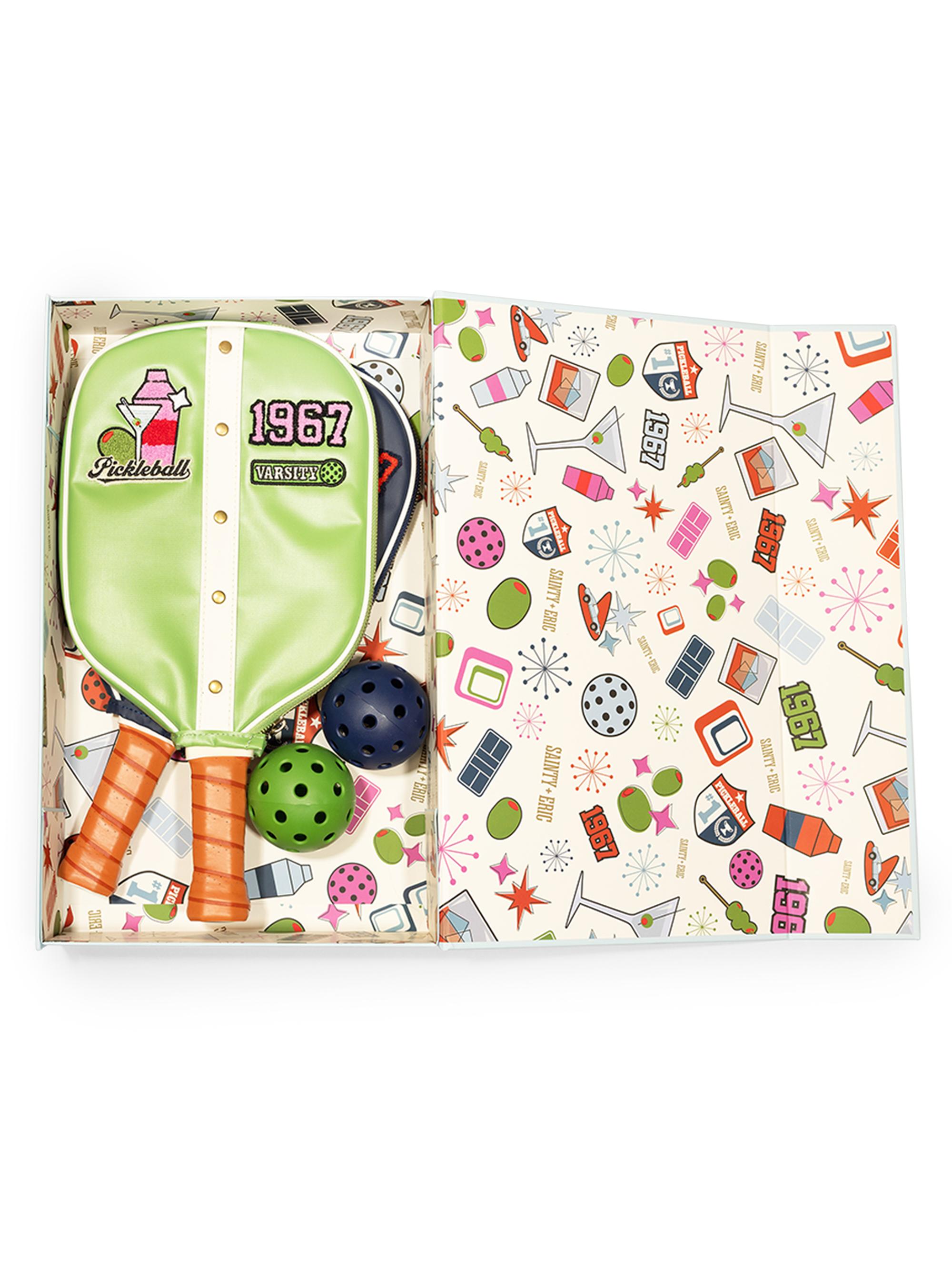 Sainty + Eric Retro Pickleball Set
