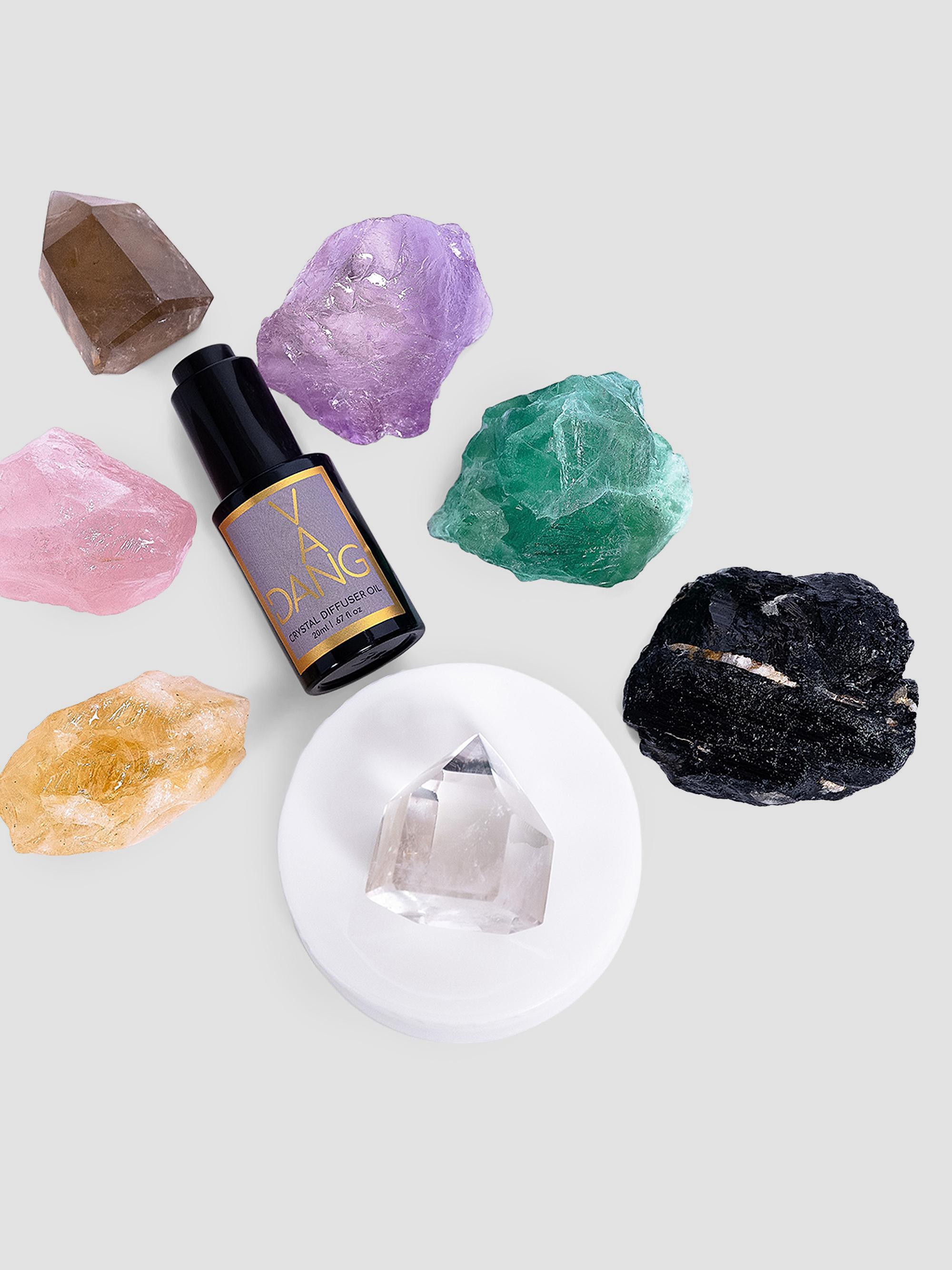 Van Dang Fragrances Buddhapada 7-Piece Crystal Meditation Set | Thumbnail 2