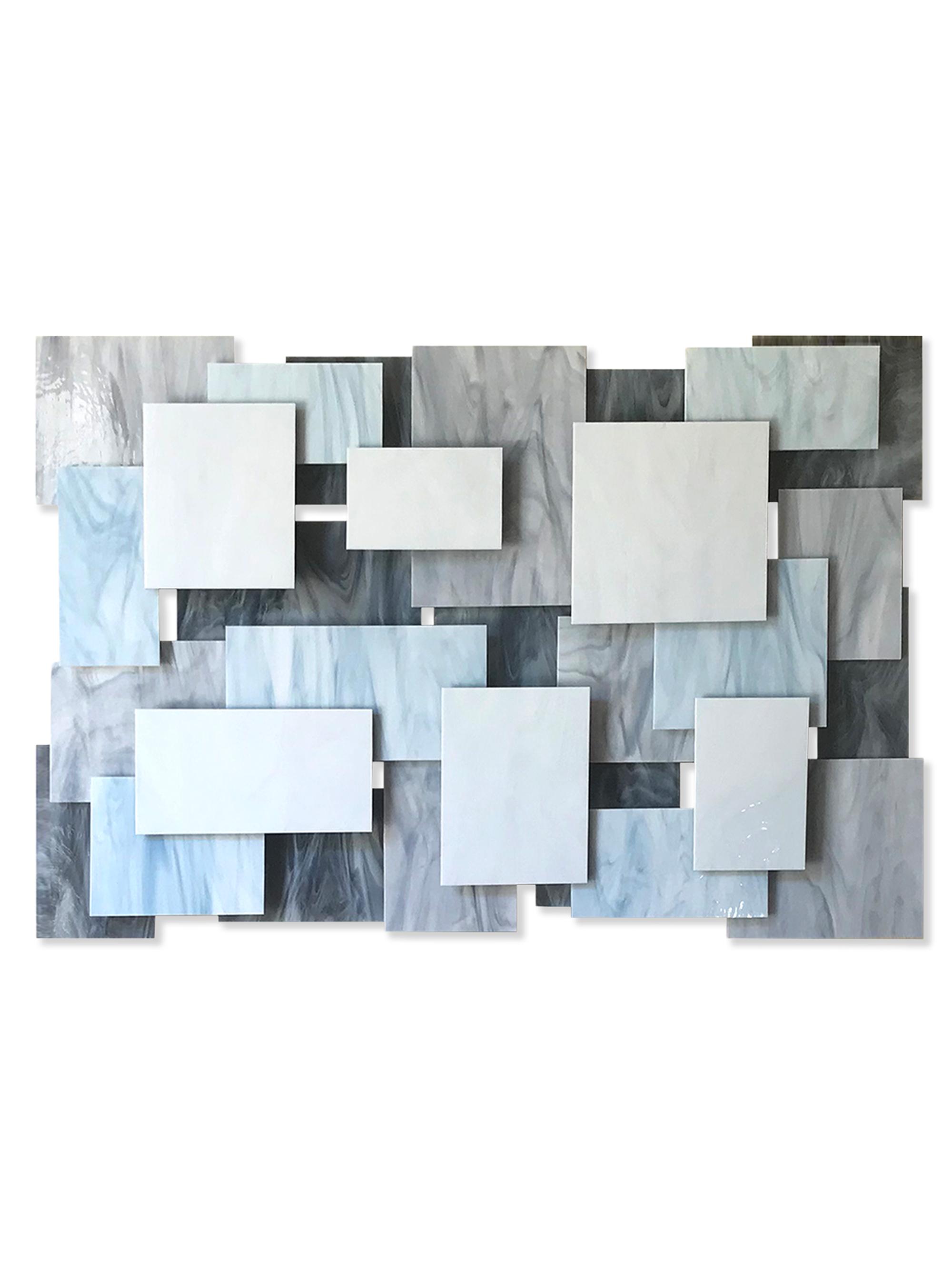 Karo Studios Glass & Metal Wall Sculpture - Gray | Thumbnail 4