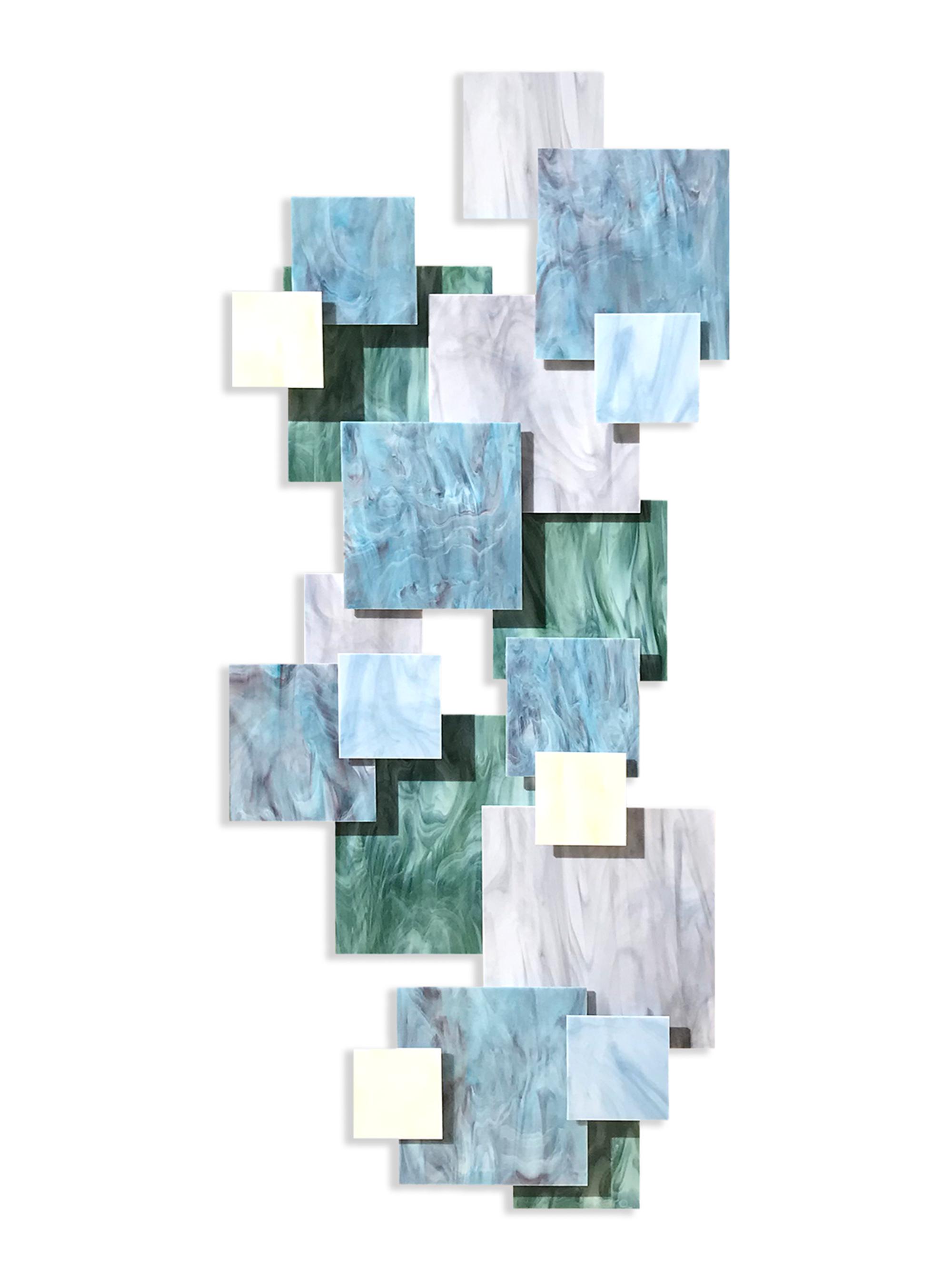Karo Studios Tranquility Sunset Vertical Wall Sculpture | Thumbnail 4