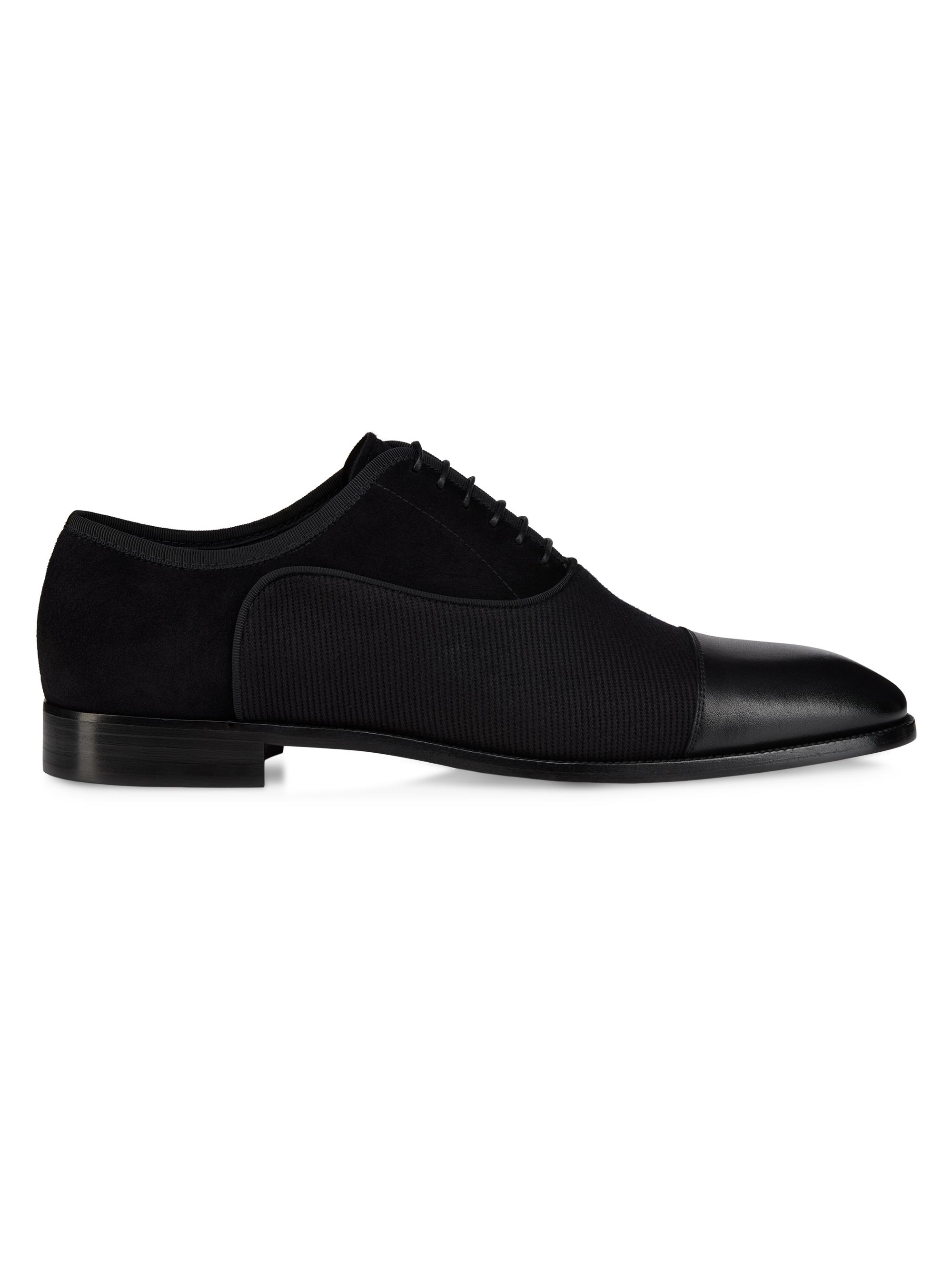 Christian Louboutin Sartoby Leather Derby Shoes | Saks Fifth Avenue