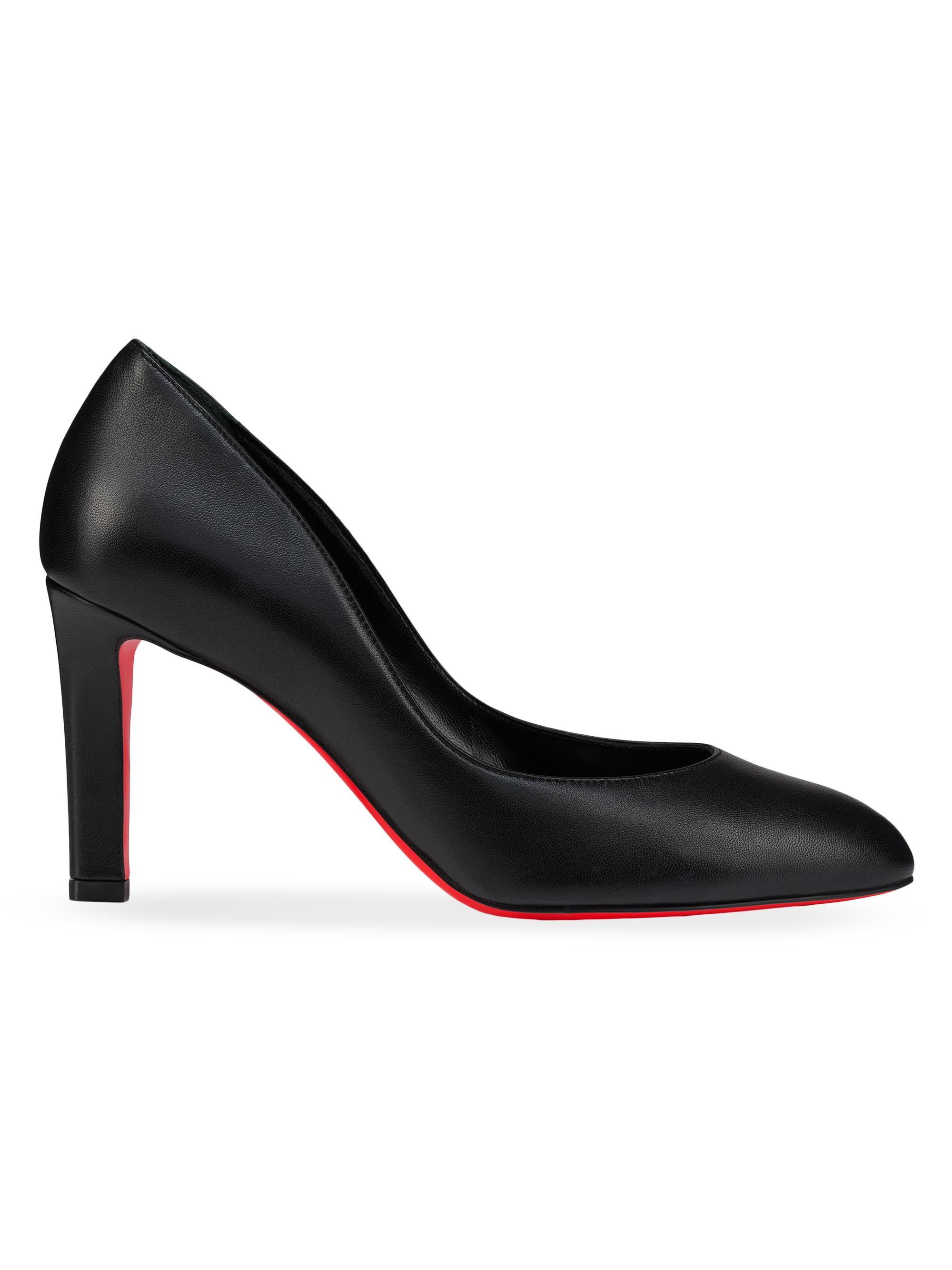 Christian Louboutin Pumppie 85MM Patent Leather Pumps | Saks Fifth