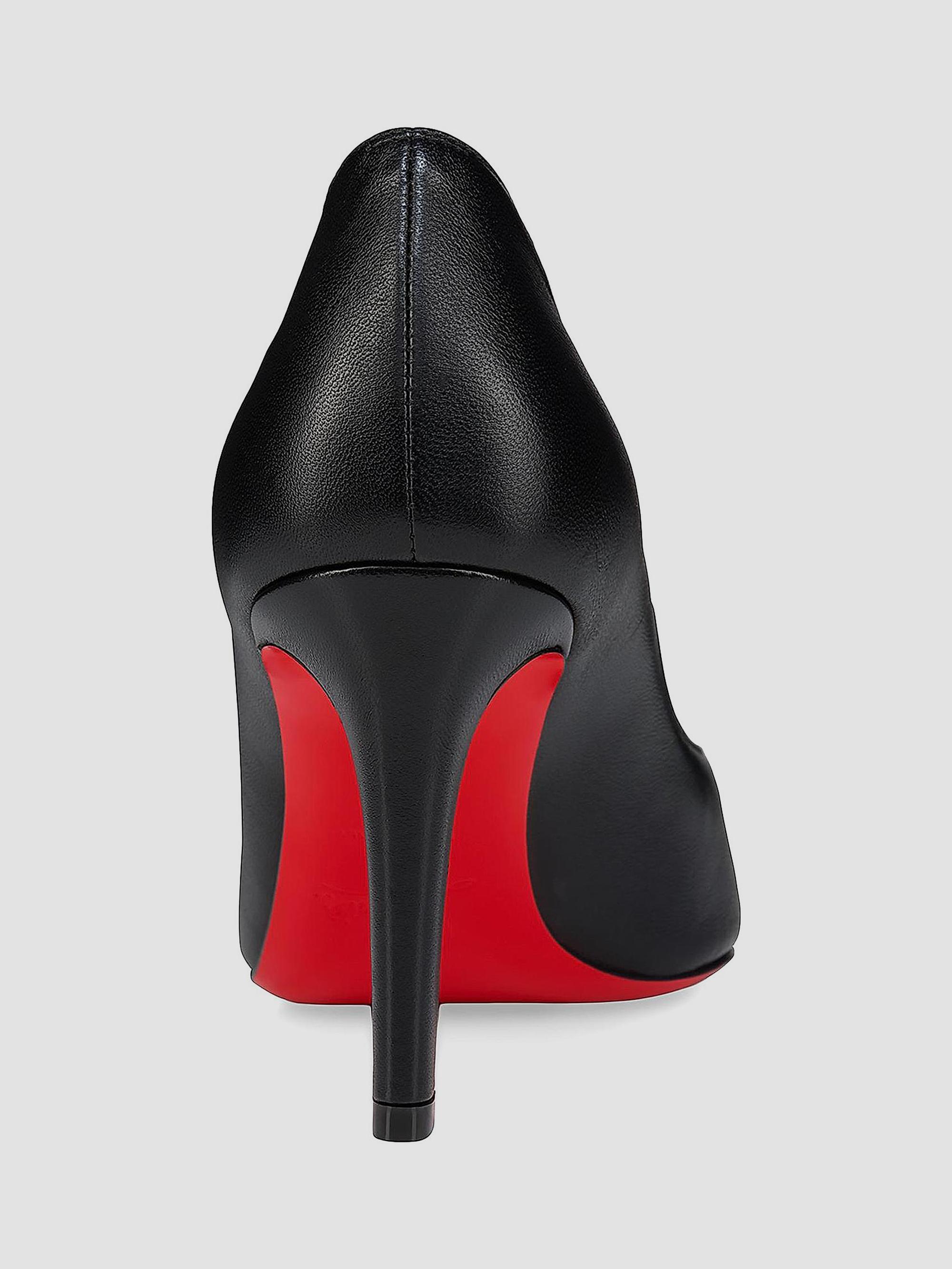 Christian Louboutin Fannylove 85MM Leather Pumps | Saks Fifth Avenue