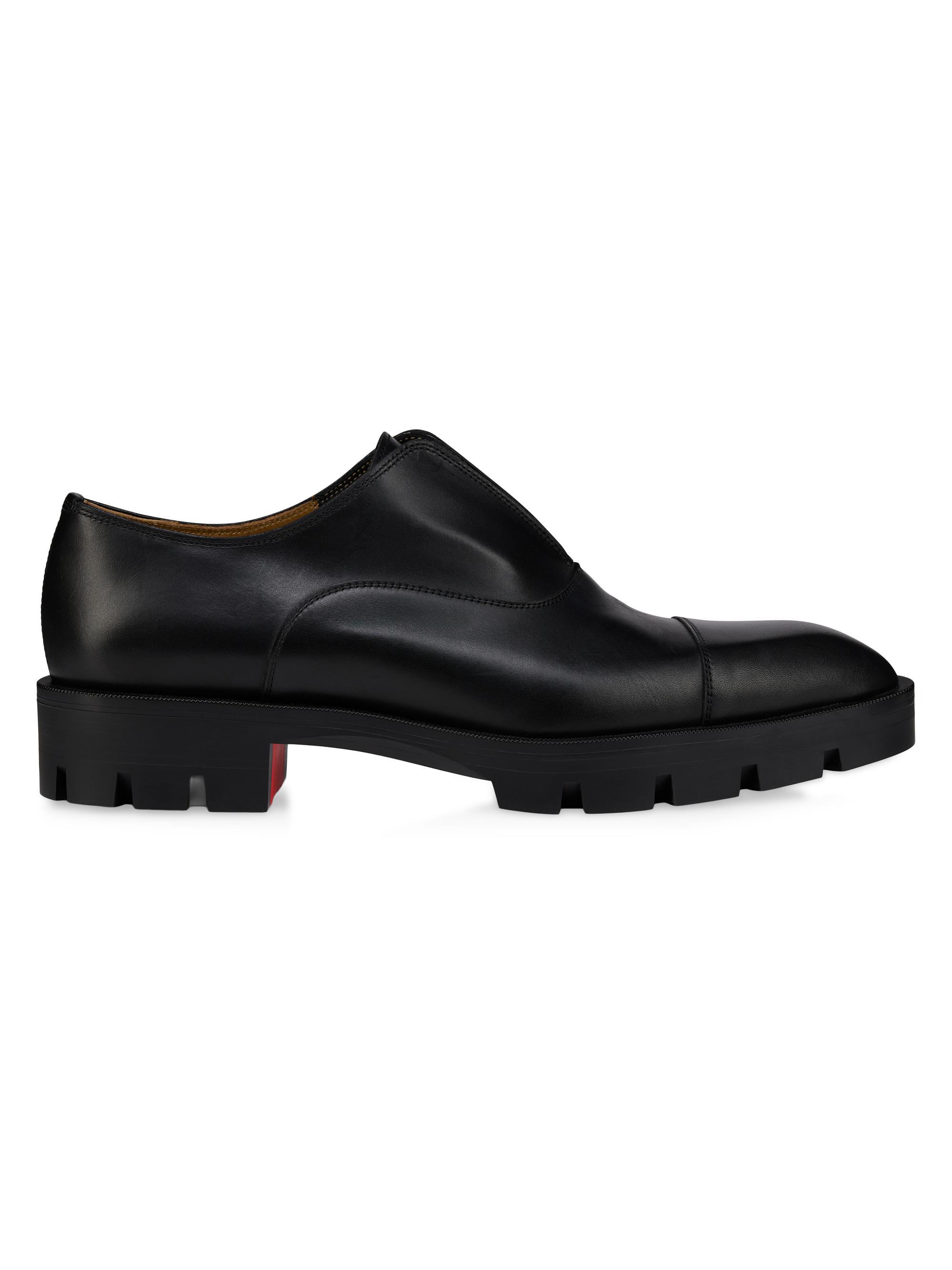 靴 prada diapason opaque shoes 39 Prada - Diapason Opaque Brushed Leather Lace-Up Shoes in Cordovan