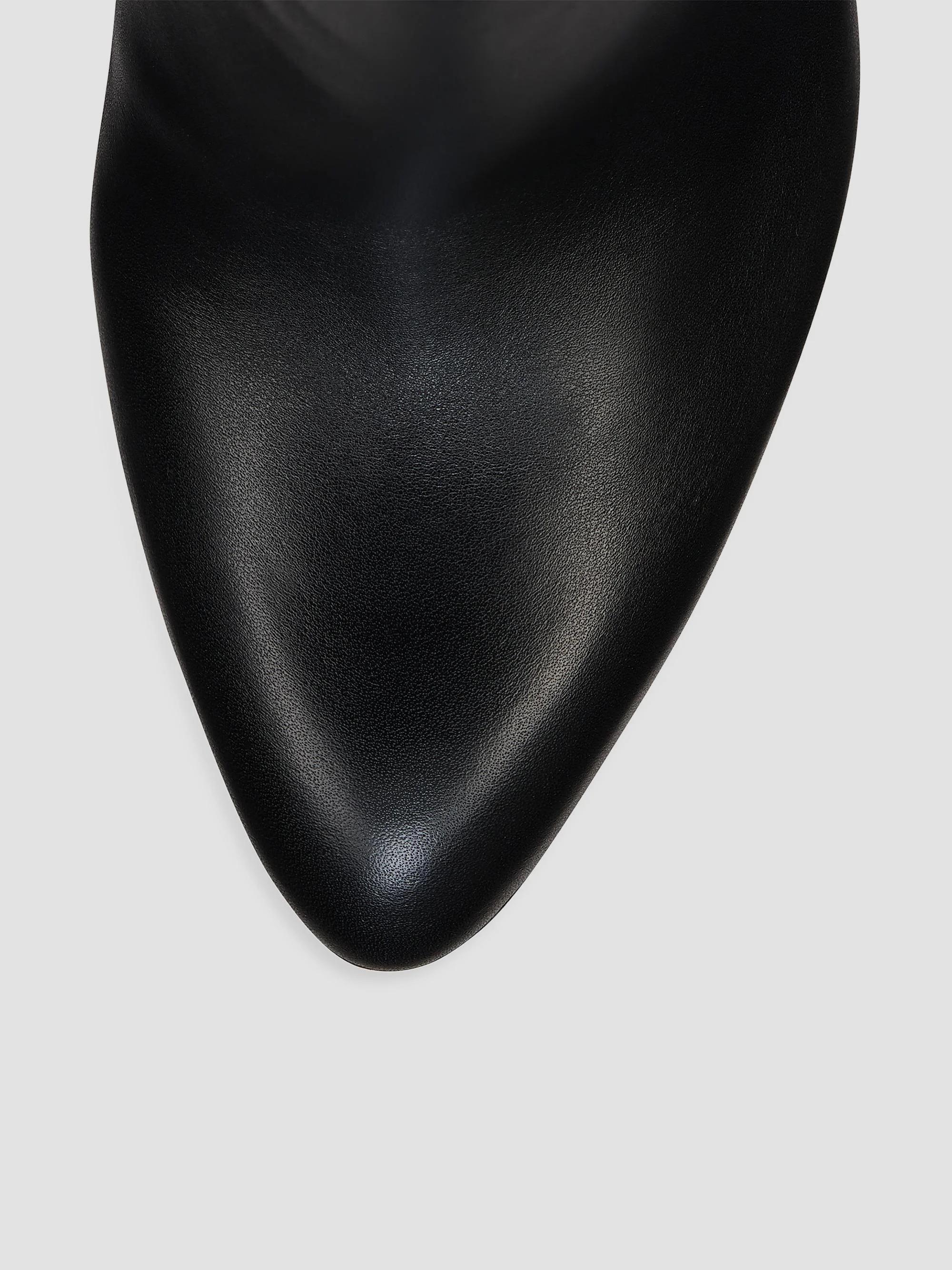 Christian Louboutin Fannylove 120MM Leather Booties | Saks Fifth