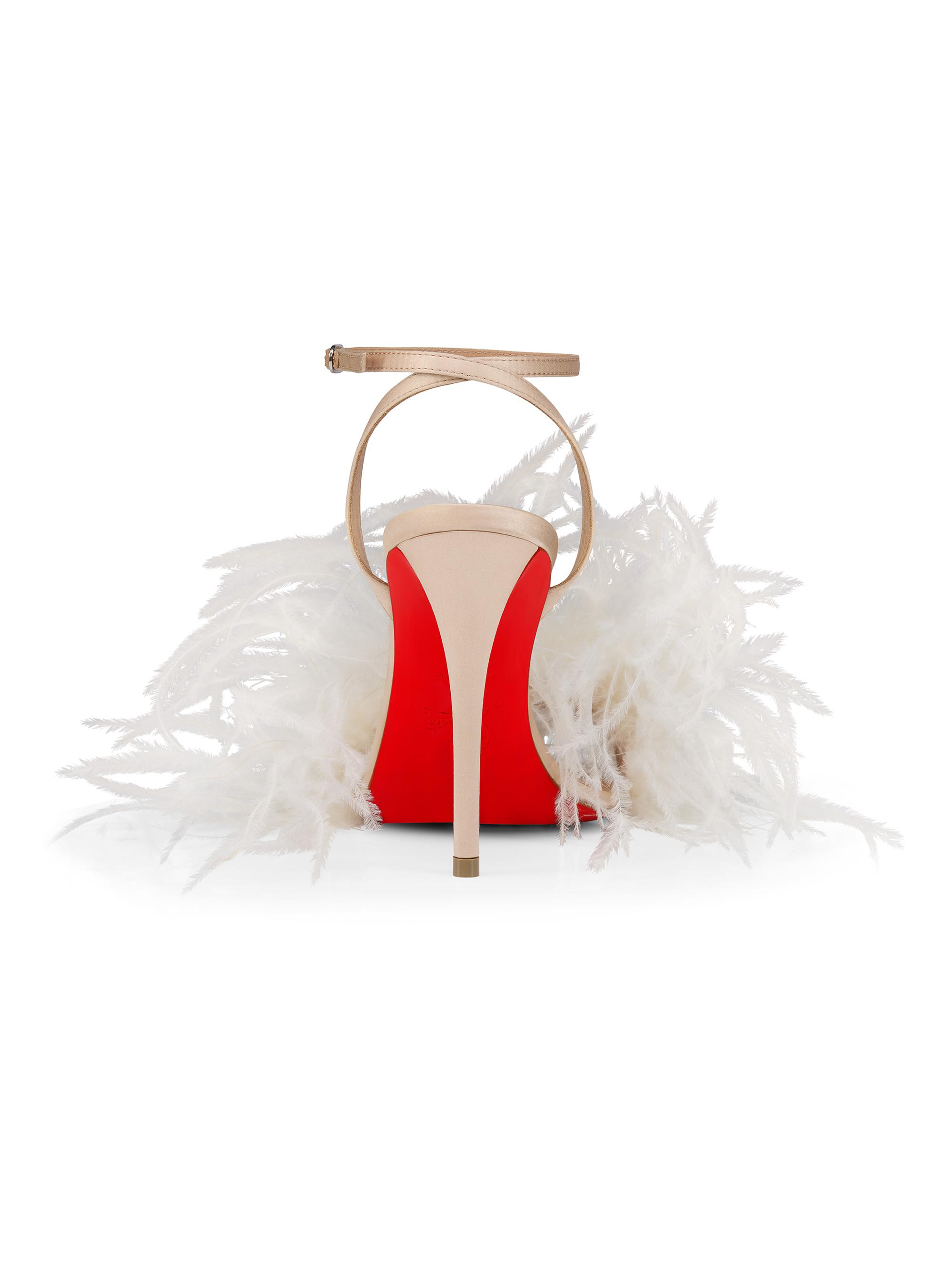 ○★新品 未使用 Christian Louboutin ピンナップ ハイヒール Sporty Kate 85 ベージュ ナッパレザー - Shoes - Women - Christian