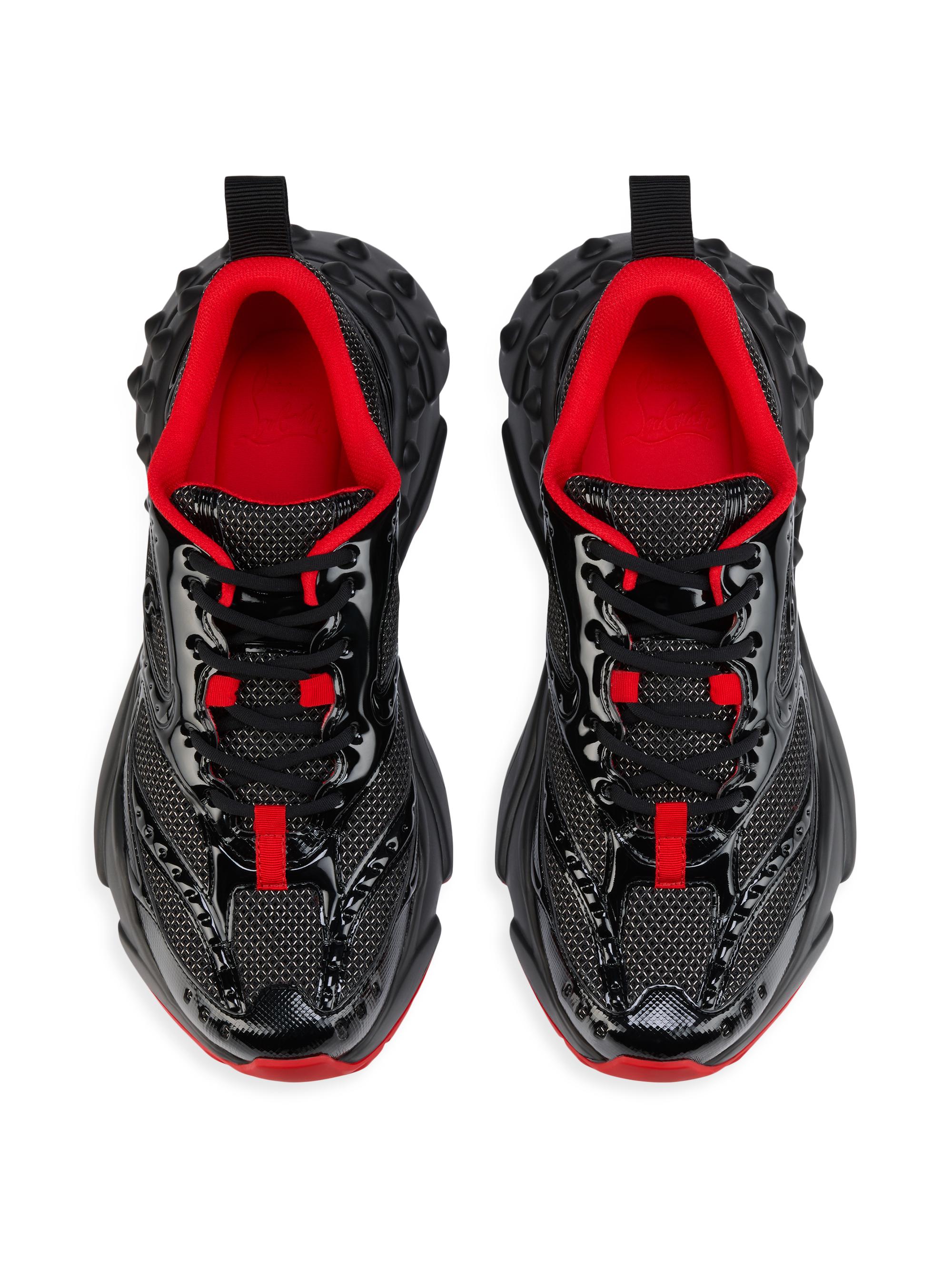 ルブタン　Hana Christian Louboutin So Flo Patent Leather Sneakers | Saks Fifth Avenue