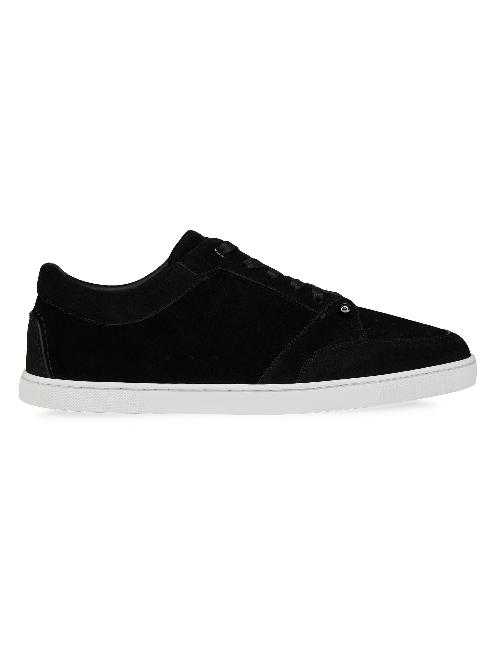 Christian Louboutin Men's Chambeli Low-Top Sneakers - Black