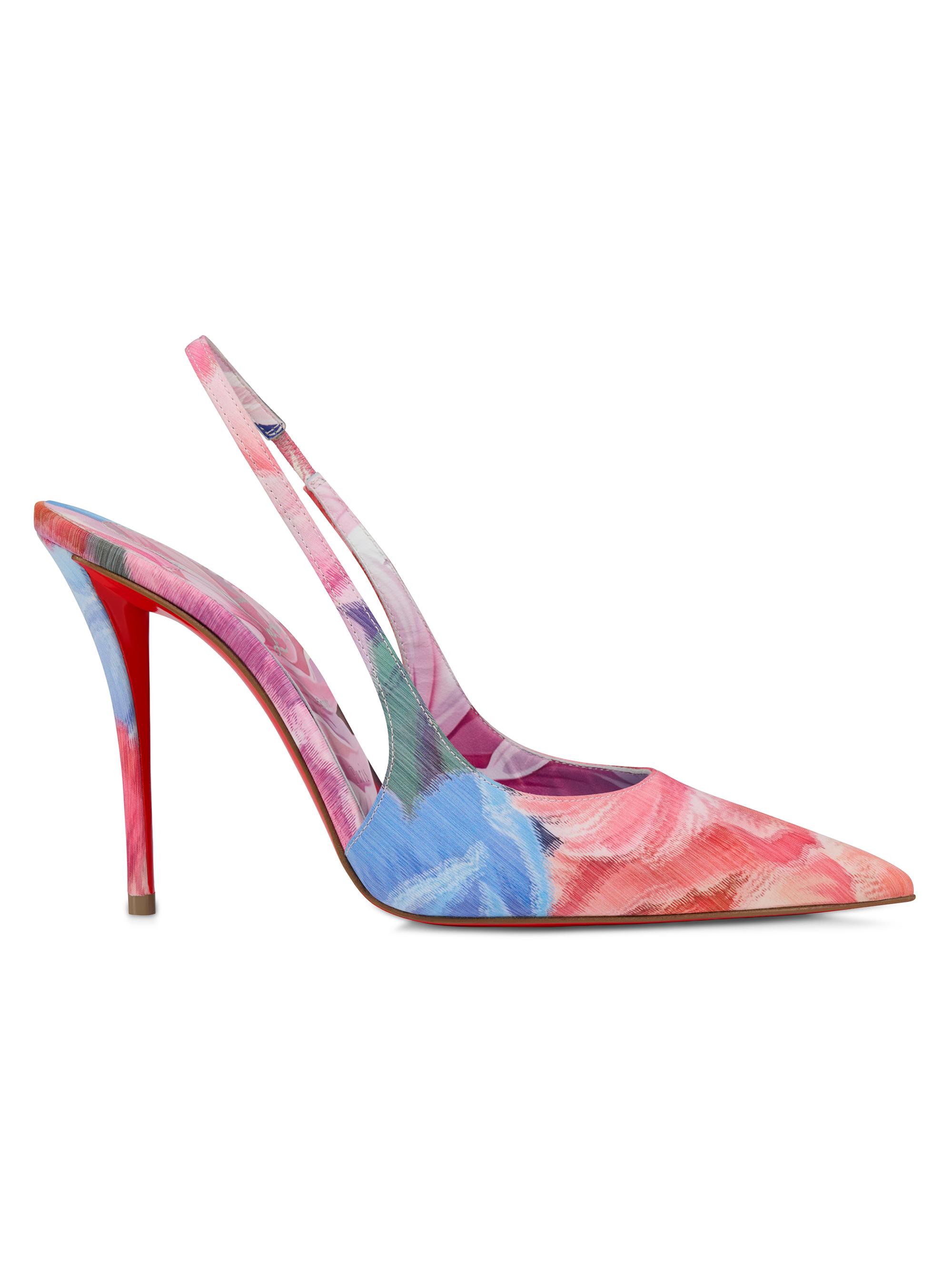 Christian Louboutin Women's Miss 100MM Z Sling Back Pumps