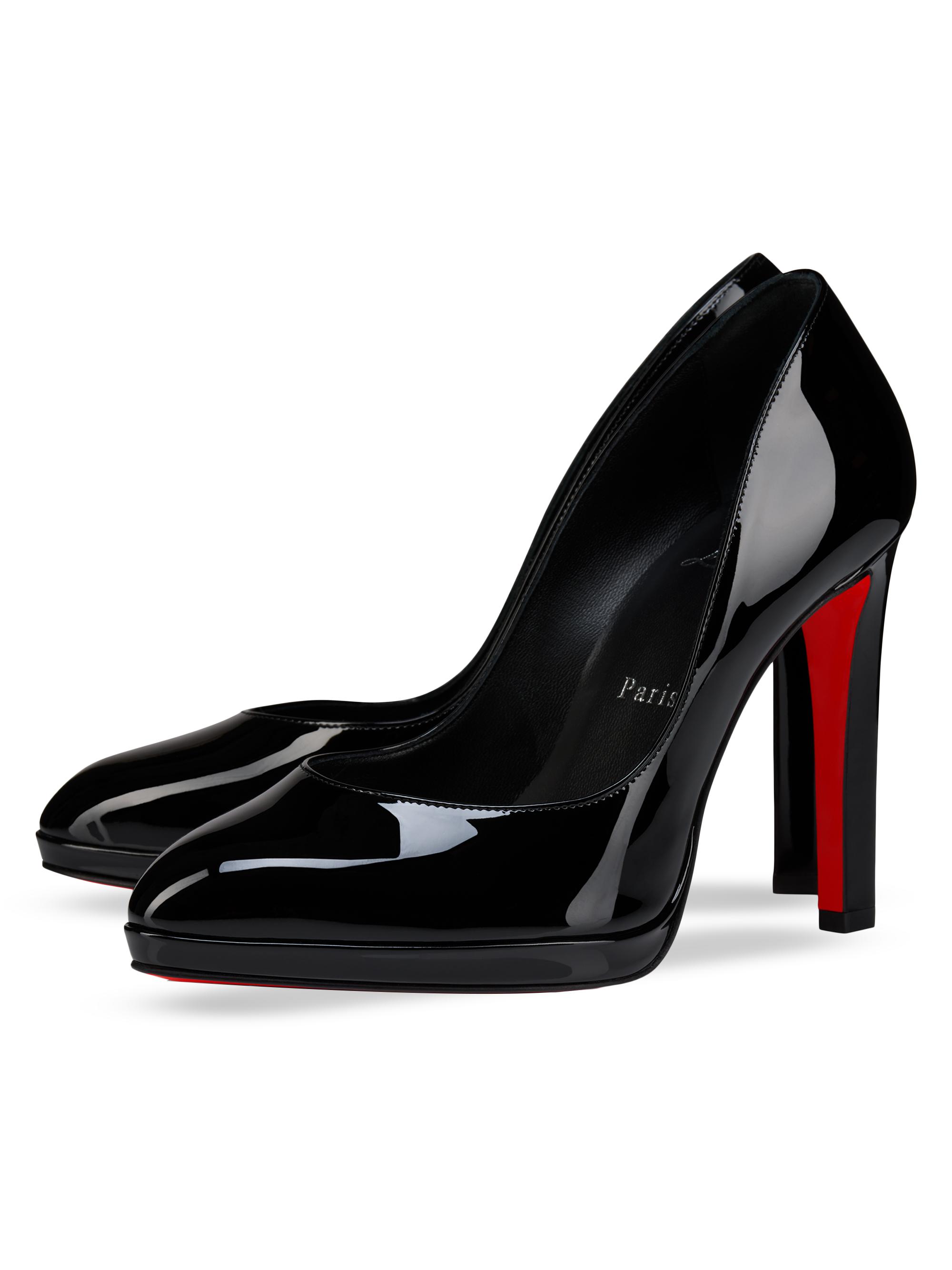 Christian Louboutin Fannylove Alta Patent Leather 120MM Pumps