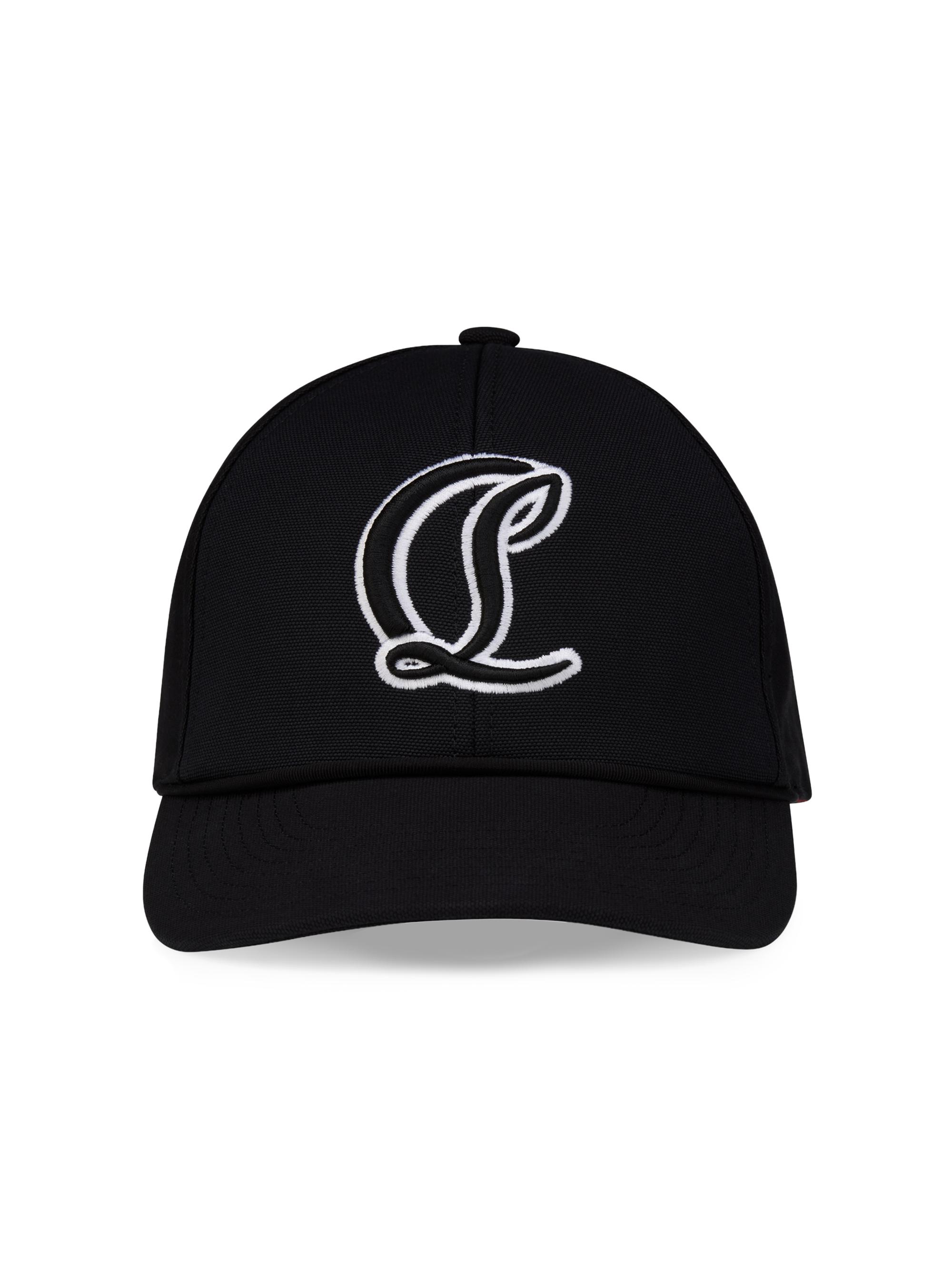 Christian Louboutin Men's Mooncrest Ivy Cap - Black
