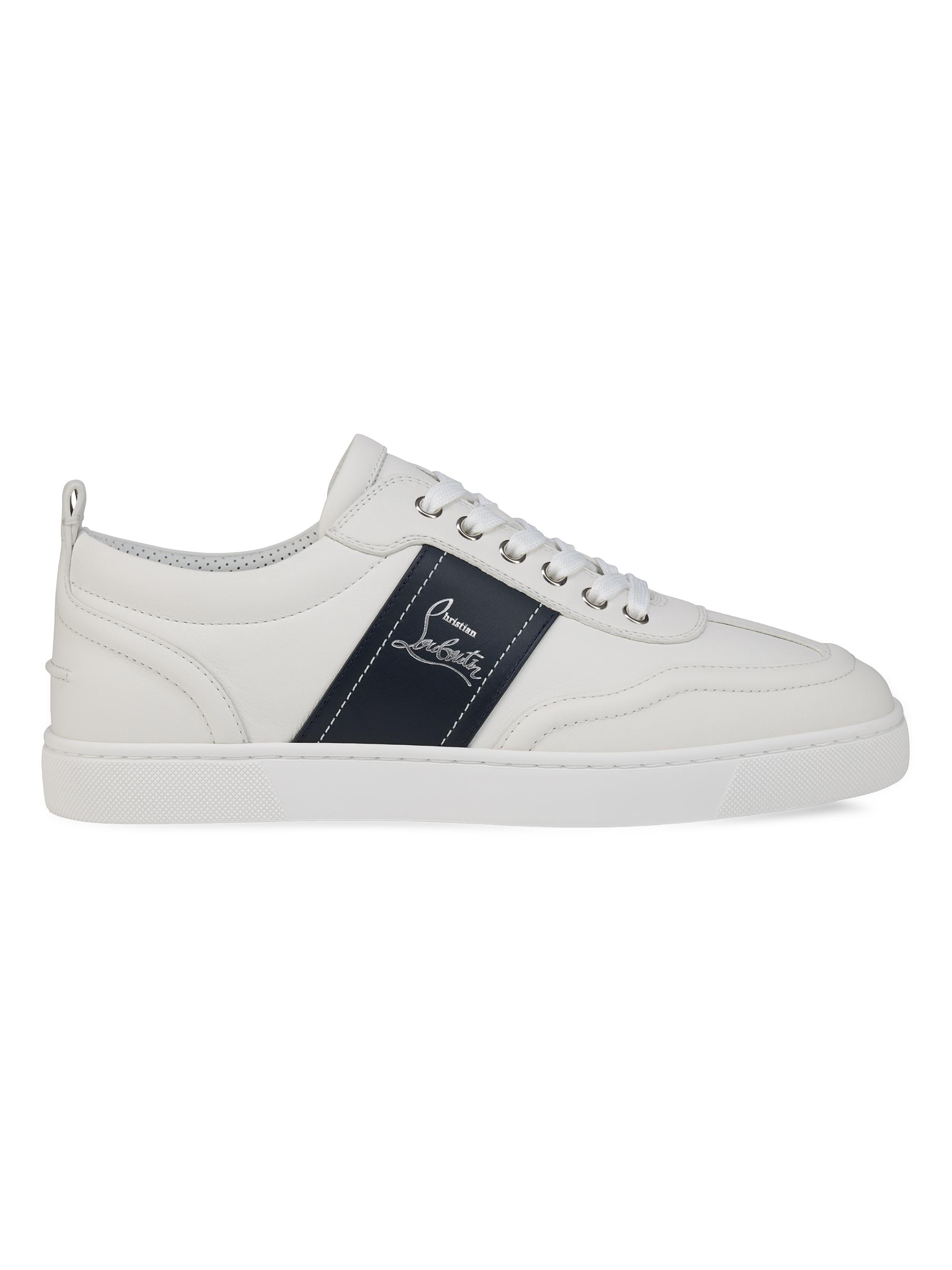 Christian Louboutin Men's Retero Low-Top Sneakers - White