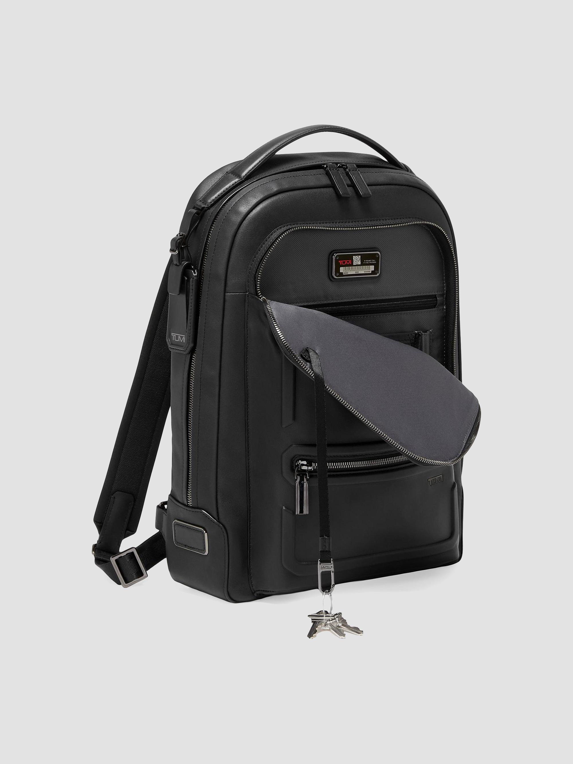 TUMI Men's Harrison Bradner Backpack - Black Bomb | Thumbnail 4