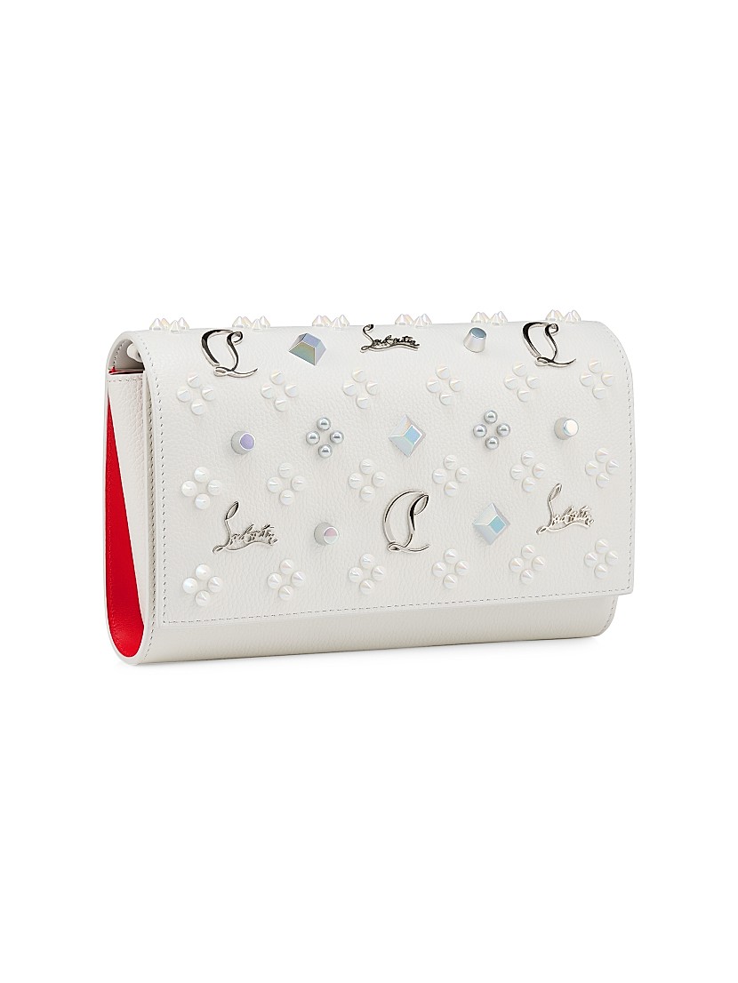 Shop Christian Louboutin Paloma Clutch | Saks Fifth Avenue Shop Christian Louboutin Paloma Clutch | Saks Fifth Avenue