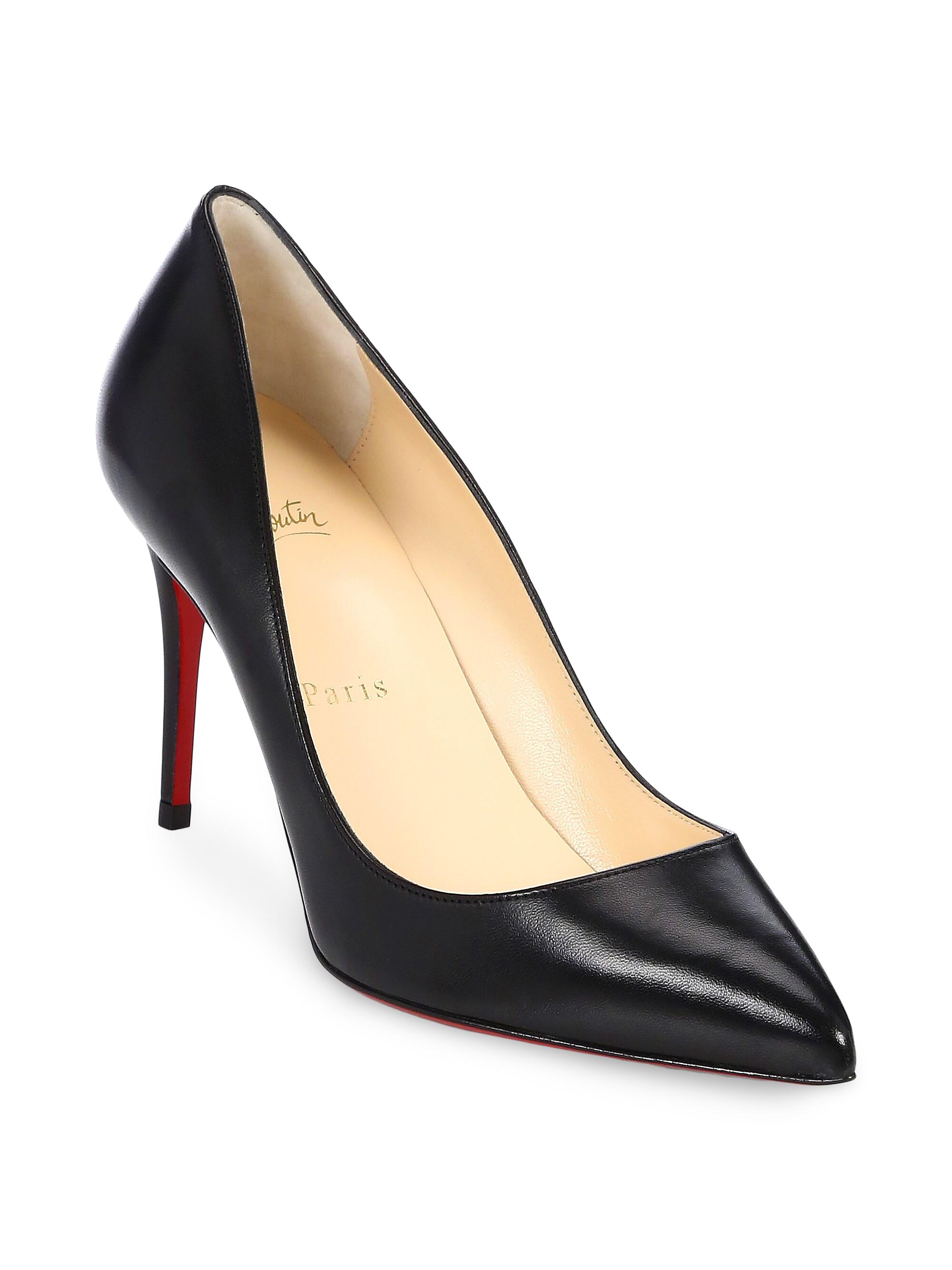 Christian Louboutin PIGALLE 85 ブラック 37.5 Pigalle - 85 mm Pumps - Nappa leather - Black - Women