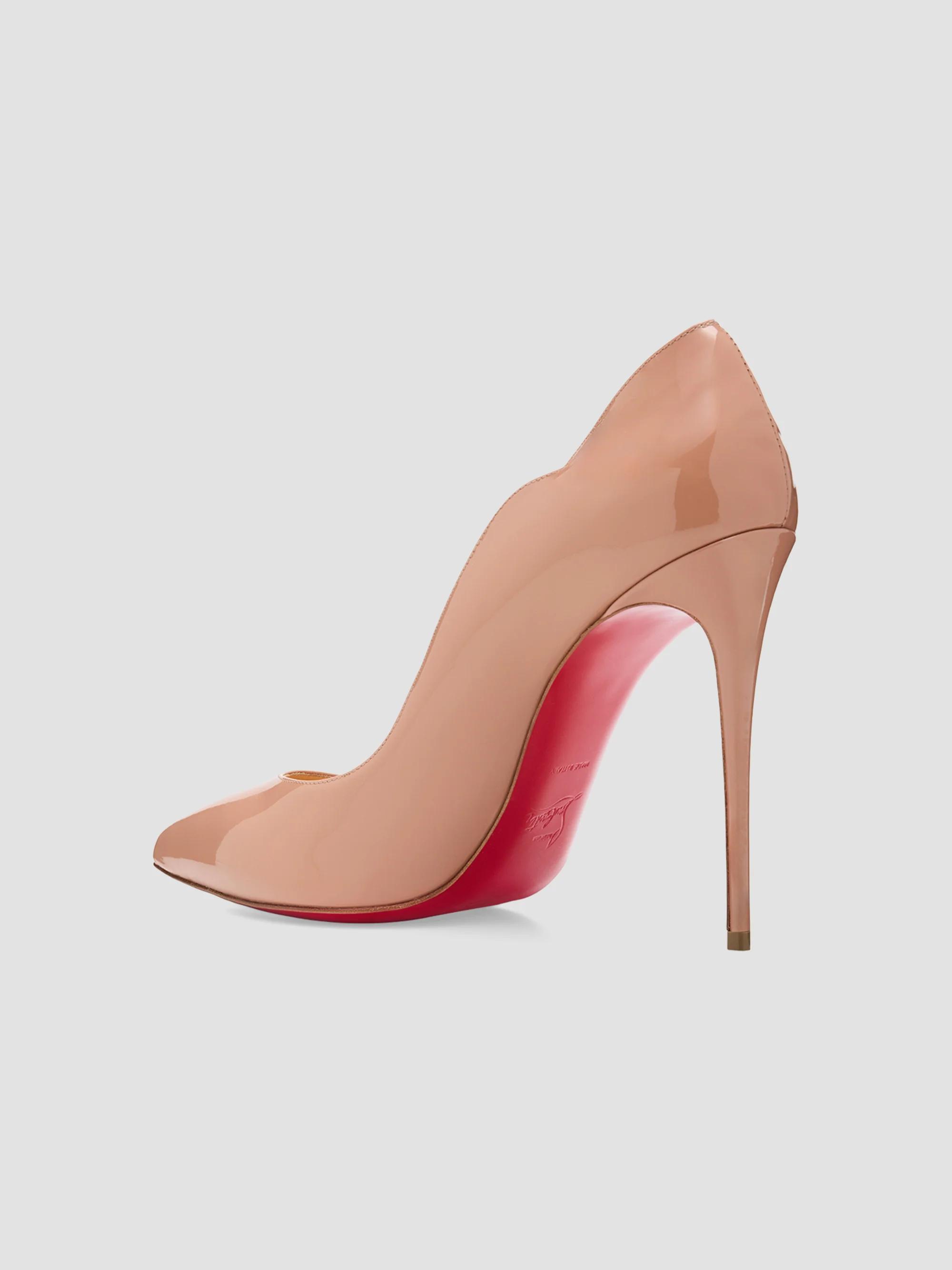 Christian Louboutin Hot Chick 100MM Leather Pumps | Saks Fifth Avenue