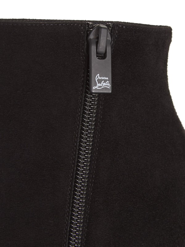 Shop Christian Louboutin So Kate Booty 100MM Suede Booties Shop Christian Louboutin So Kate Booty 100MM Suede Booties