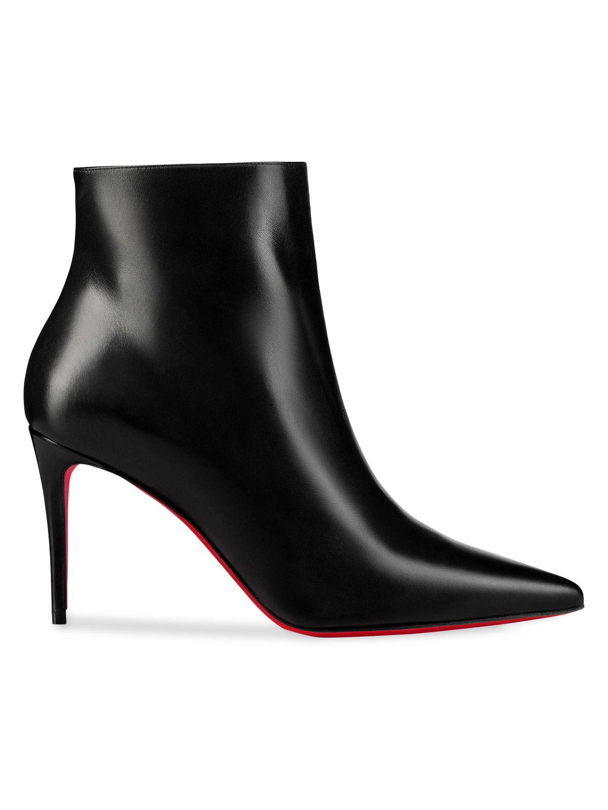 Christian Louboutin So Kate 85MM Leather Booties | Saks Fifth Avenue