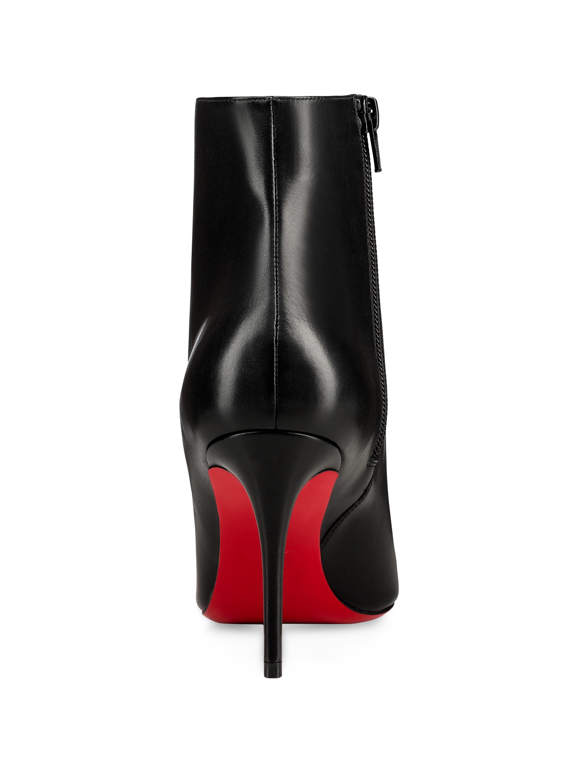 Christian Louboutin So Kate 85MM Leather Booties | Saks Fifth Avenue